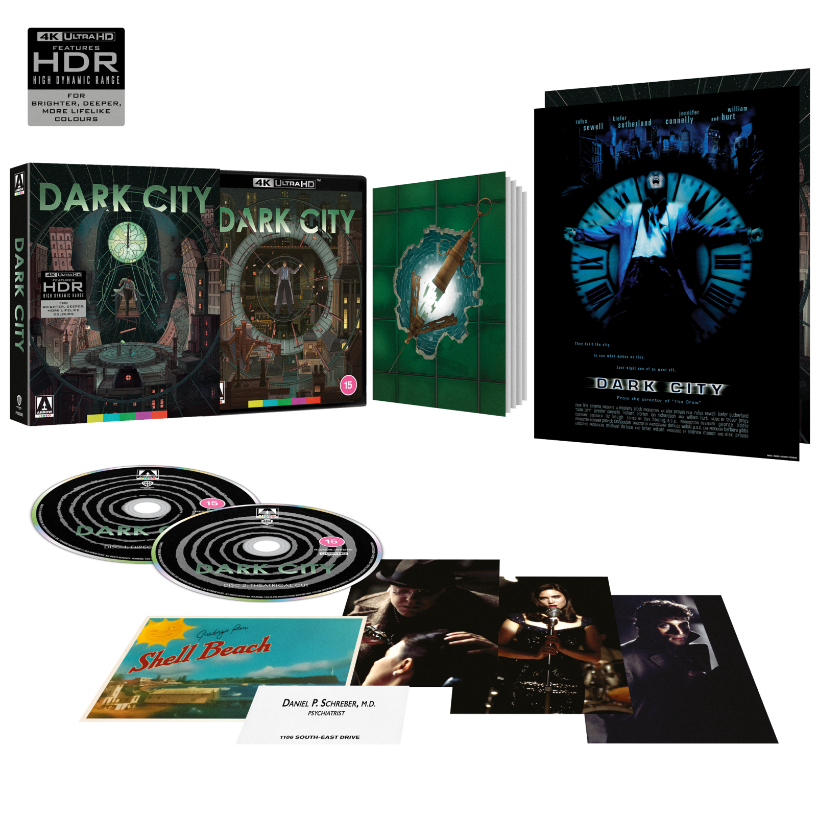 Dark City Limited Edition 4K Ultra HD | Zavvi UK
