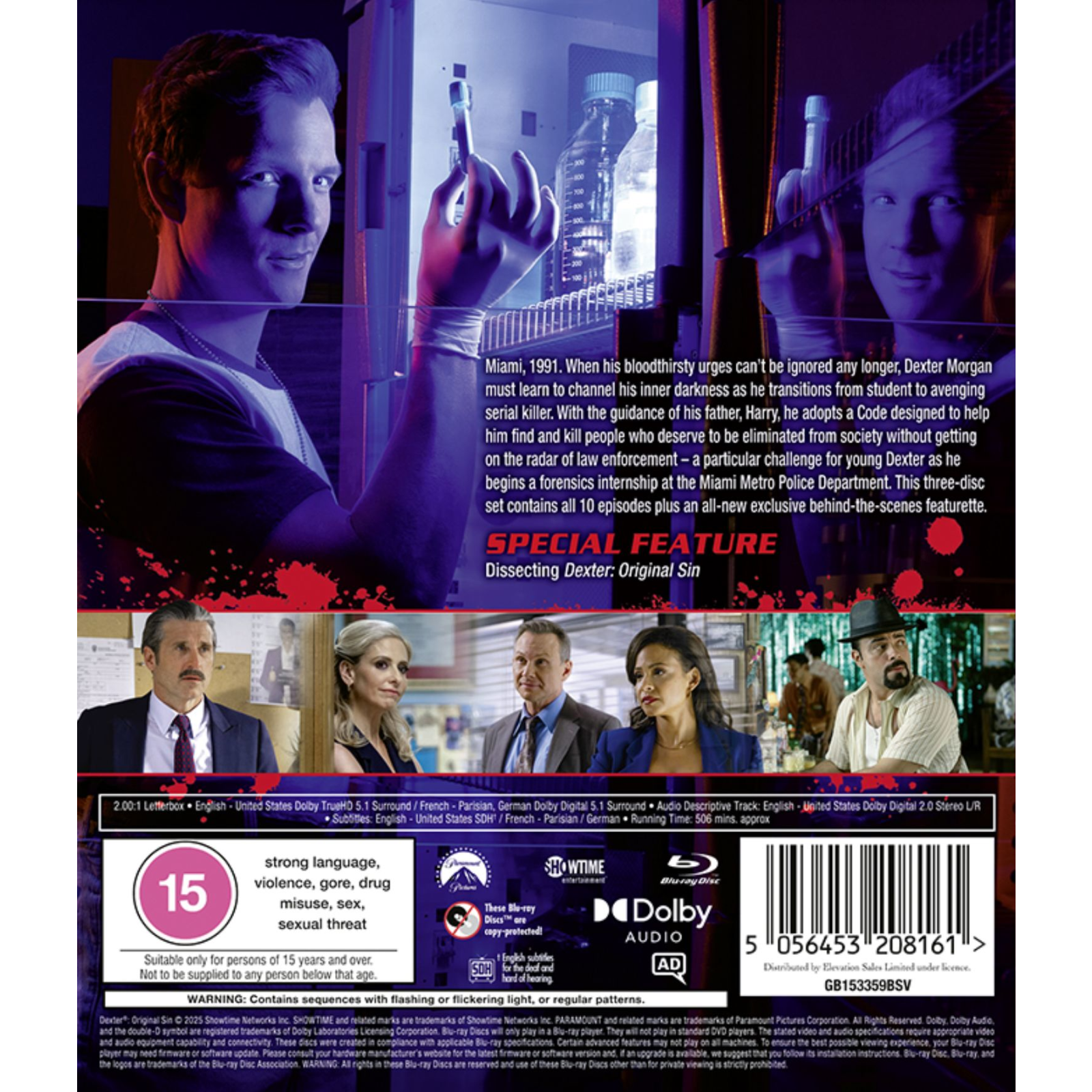 Dexter: Original Sin - Season One Steelbook | Zavvi UK
