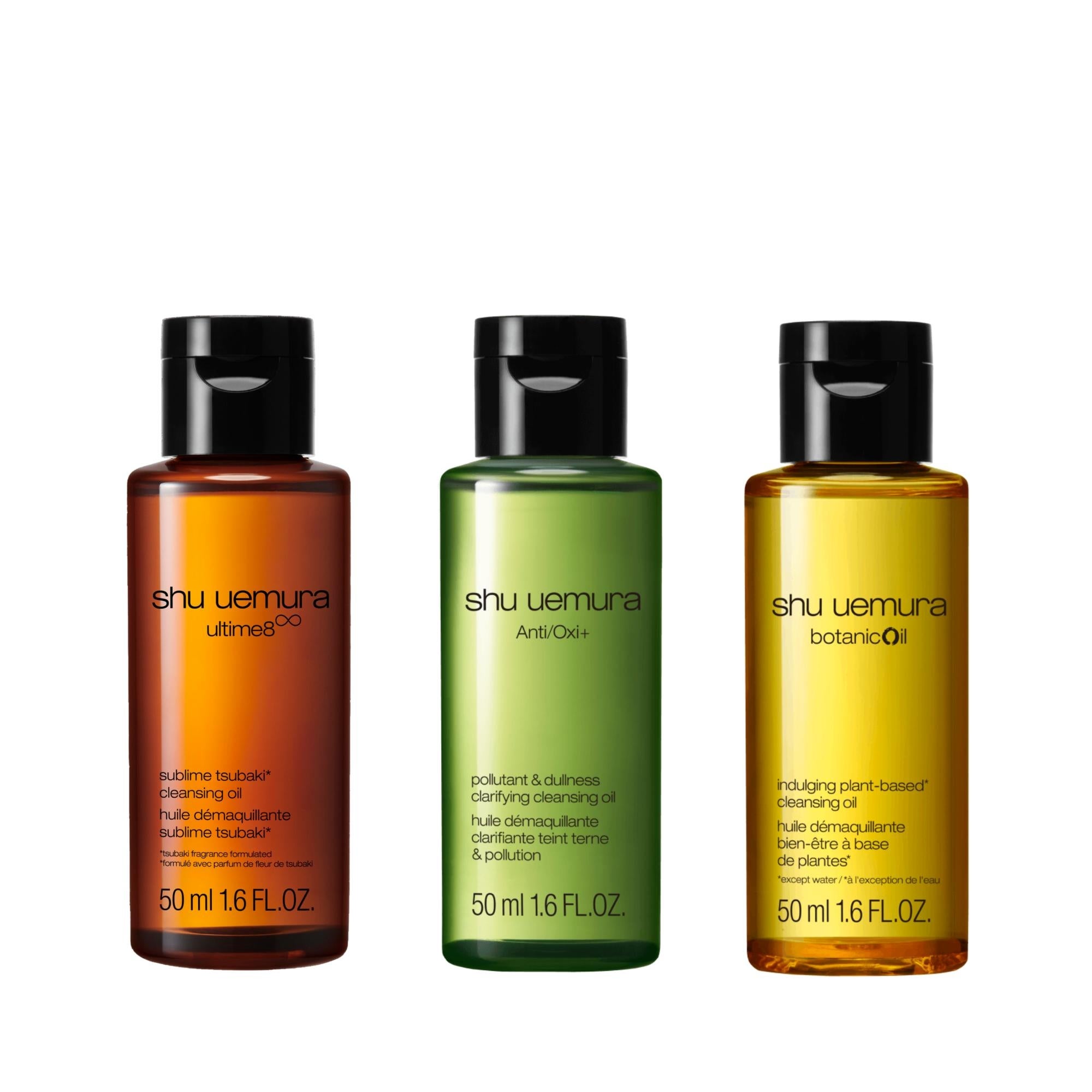 ultimate travel size cleansing oil kit | shu uemura us