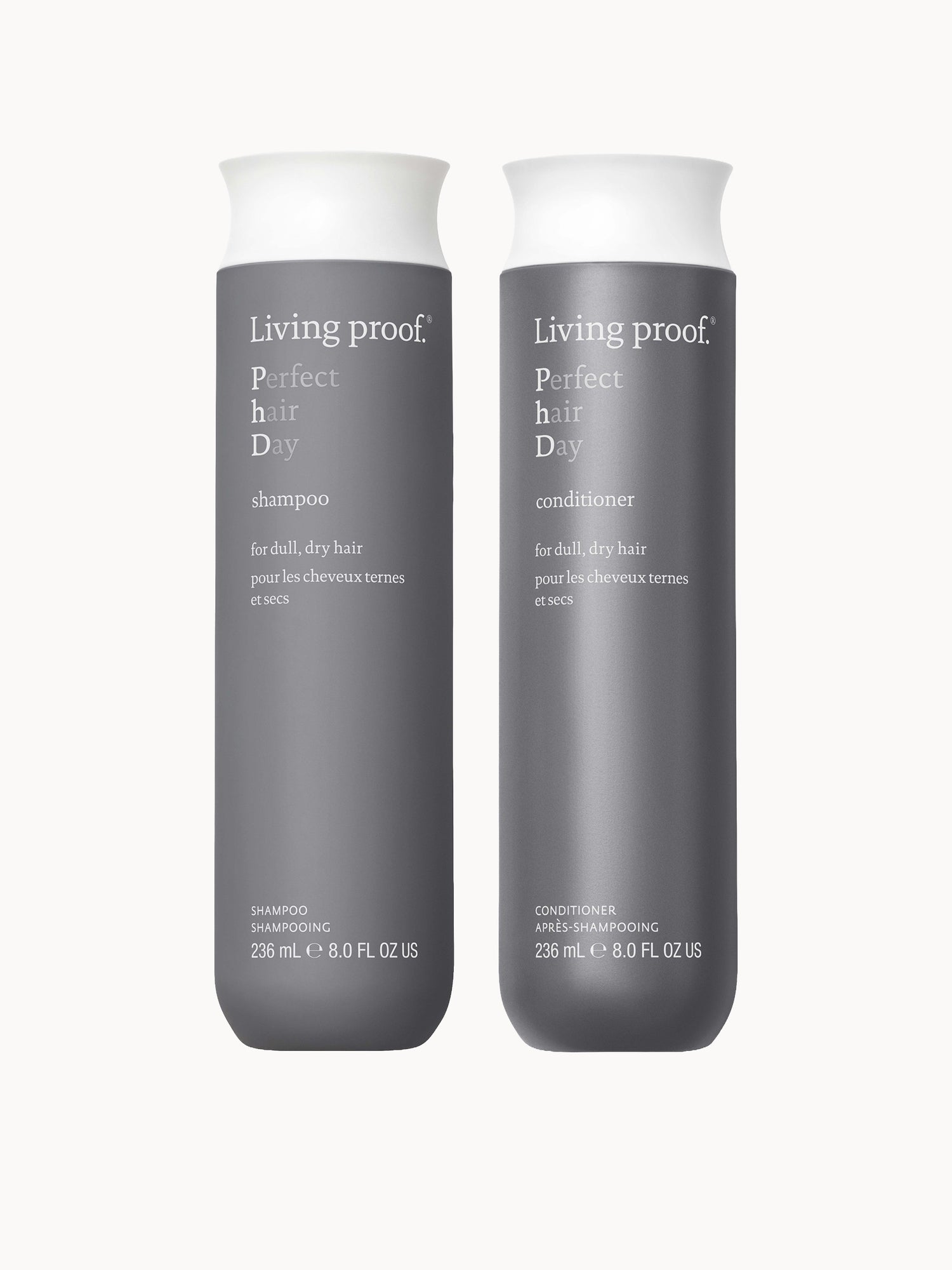 Living Proof Perfect Hair Day Shampoo and Conditioner Bundle for Hydration, Softness and Shine 236ml