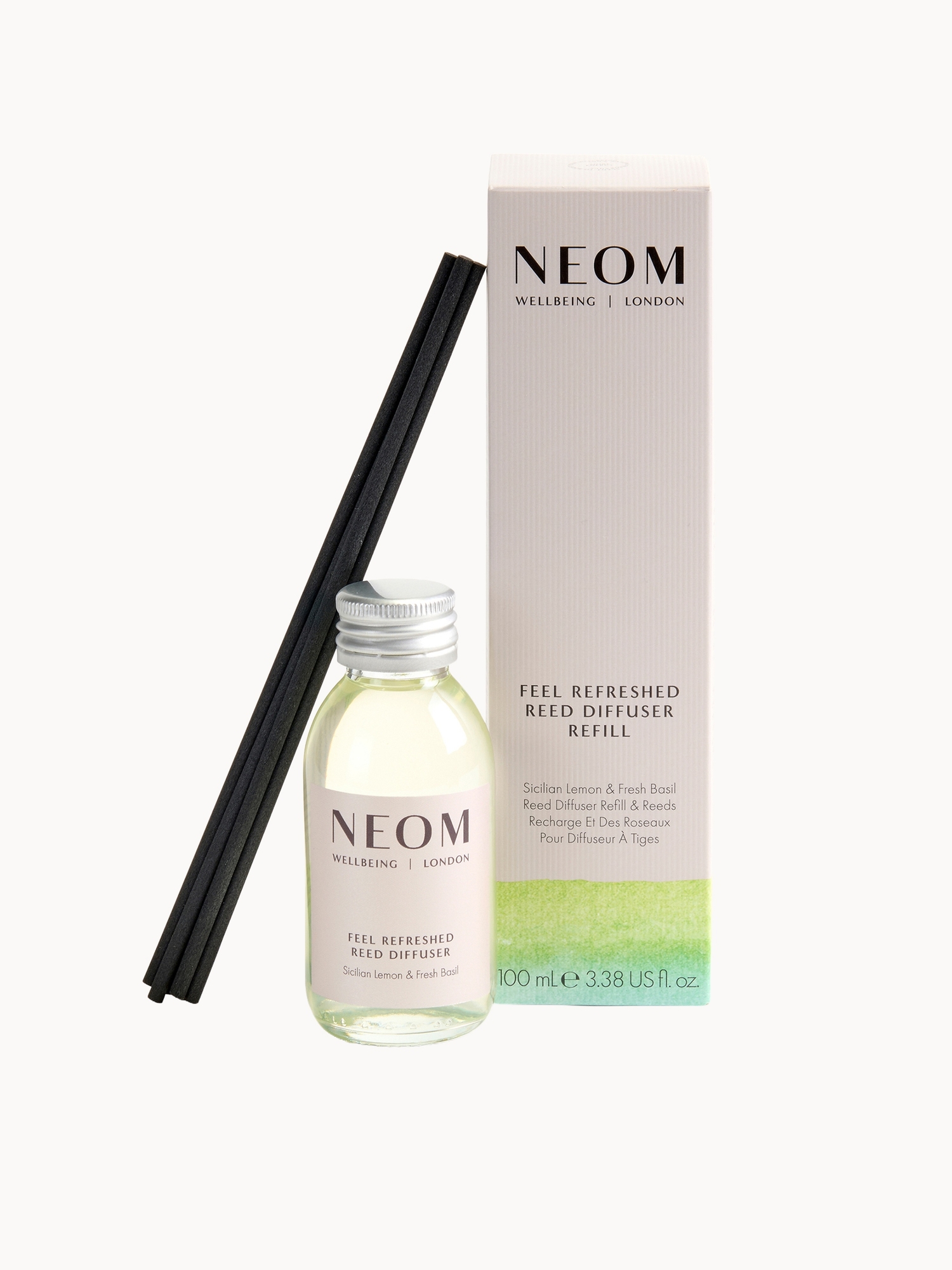 NEOM: NEOM Wellbeing Feel Refreshed Reed Diffuser Refill 100ml