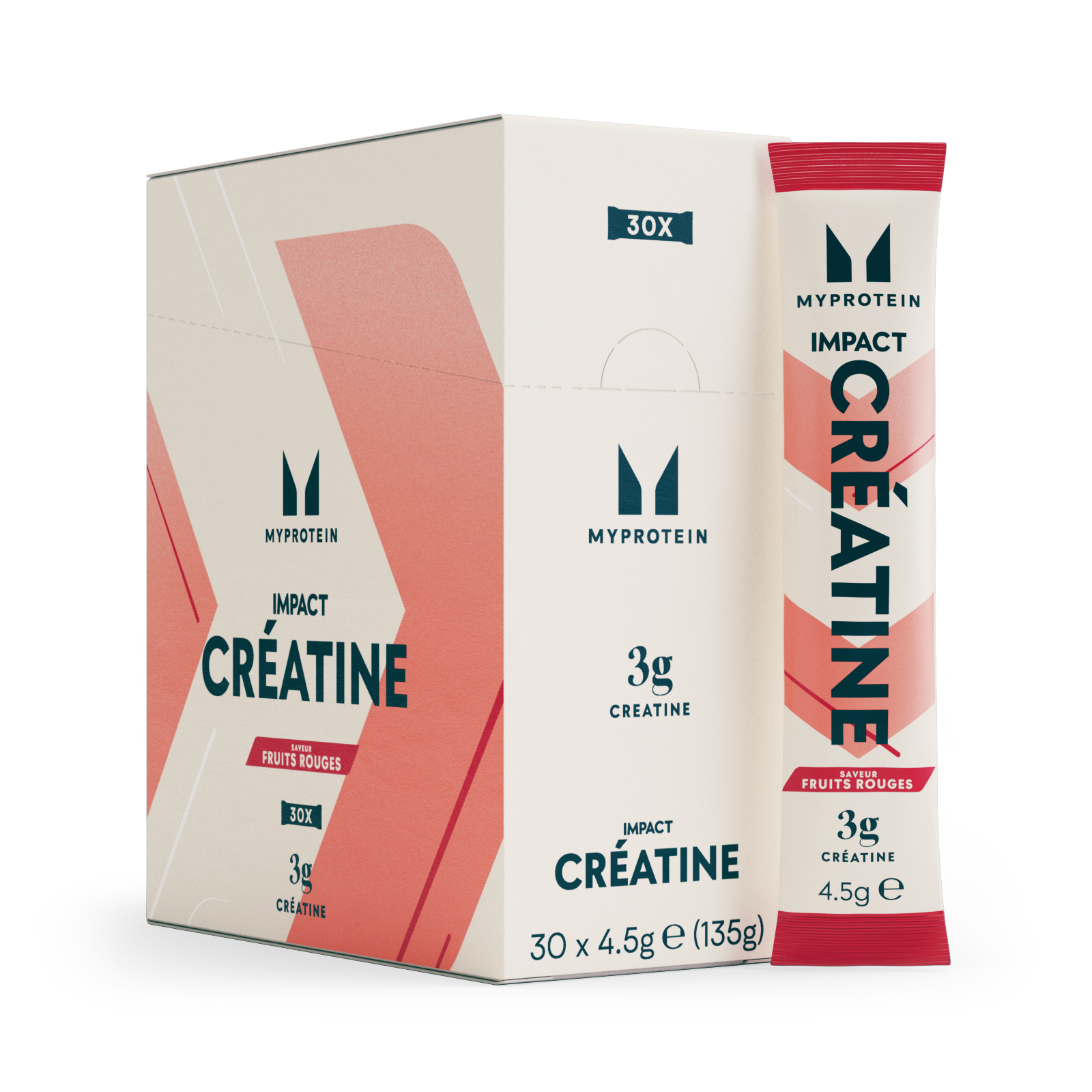 Visuel du produit : Myprotein, Impact Creatine Stick Packs, 6g (Boxes)
