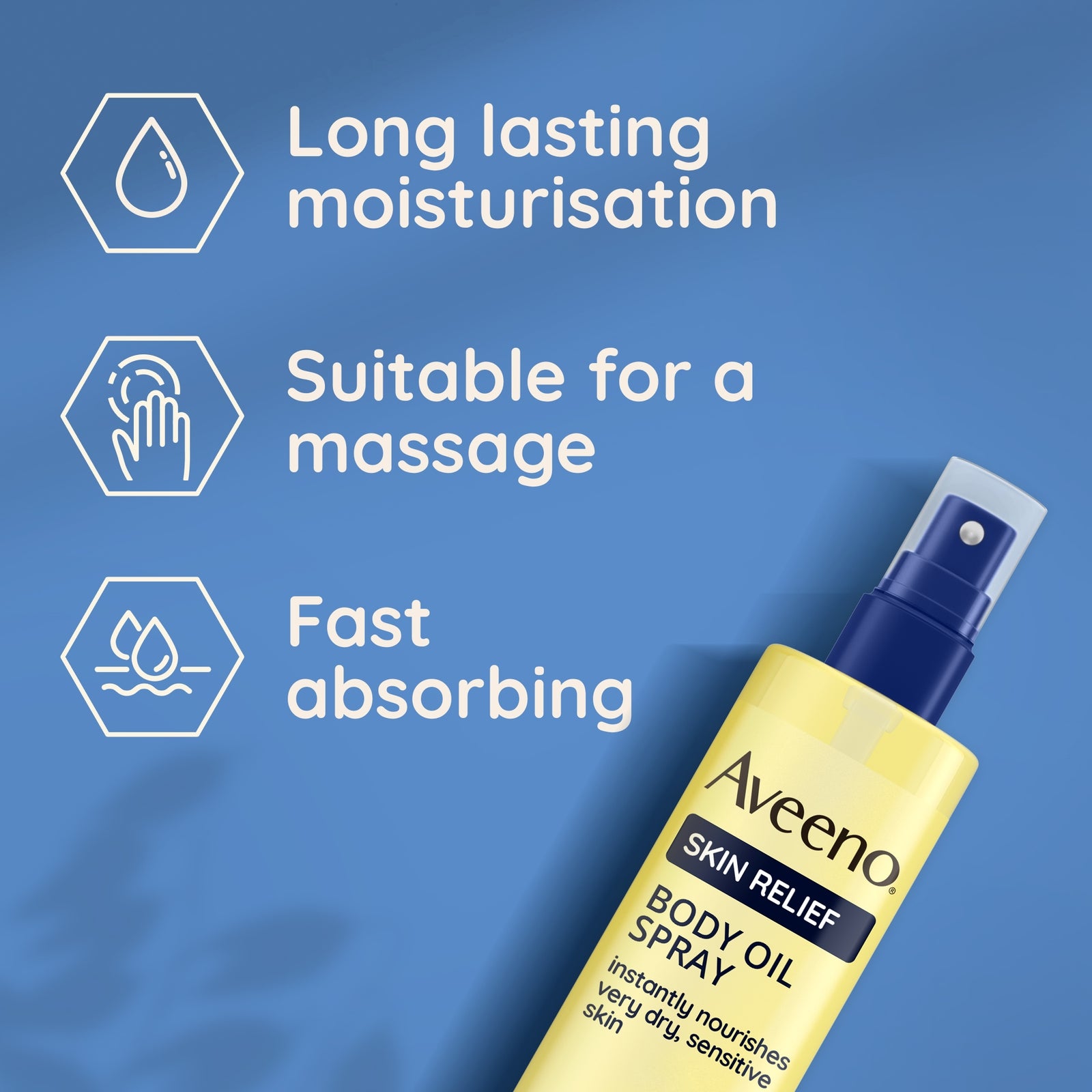 Aveeno After Shower Feuchtigkeitsspray – 200 Ml, Nicht Fettend, Bis Zu 48 Stunden Feuchtigkeit