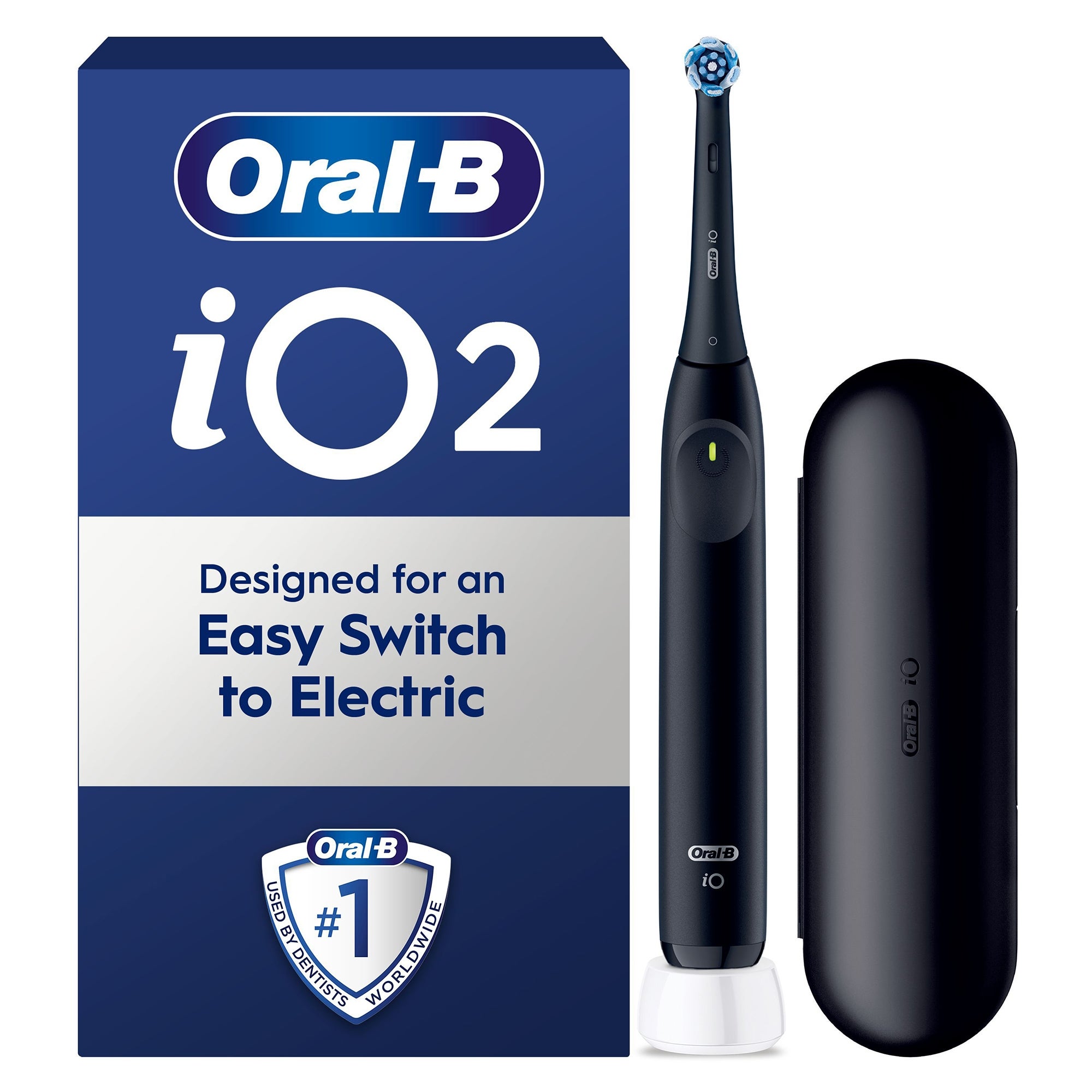 Oral-B iO2 Night Black Electric Toothbrush | Official Oral-B UK Store