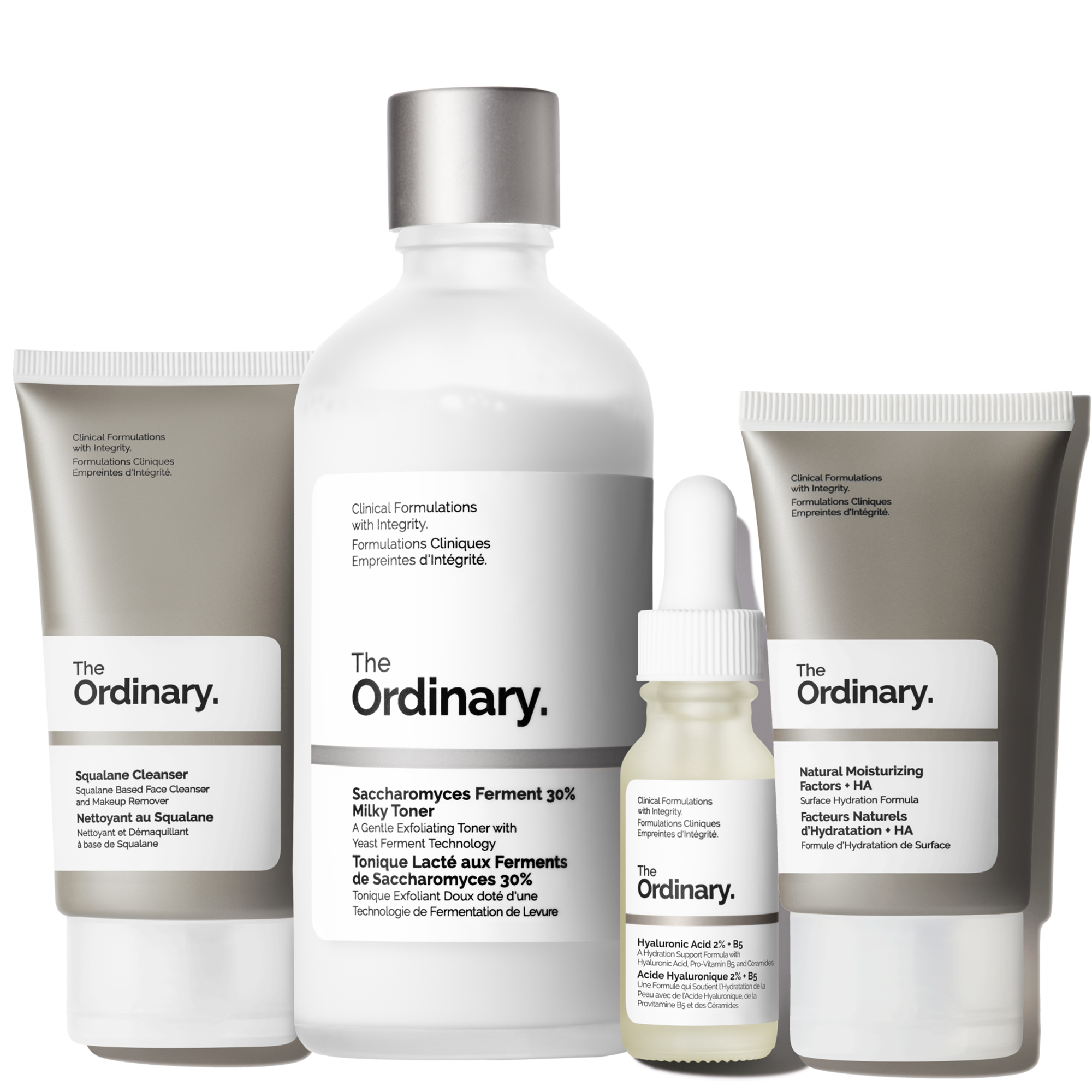 The Ordinary's Glass Skin Bundle | LOOKFANTASTIC