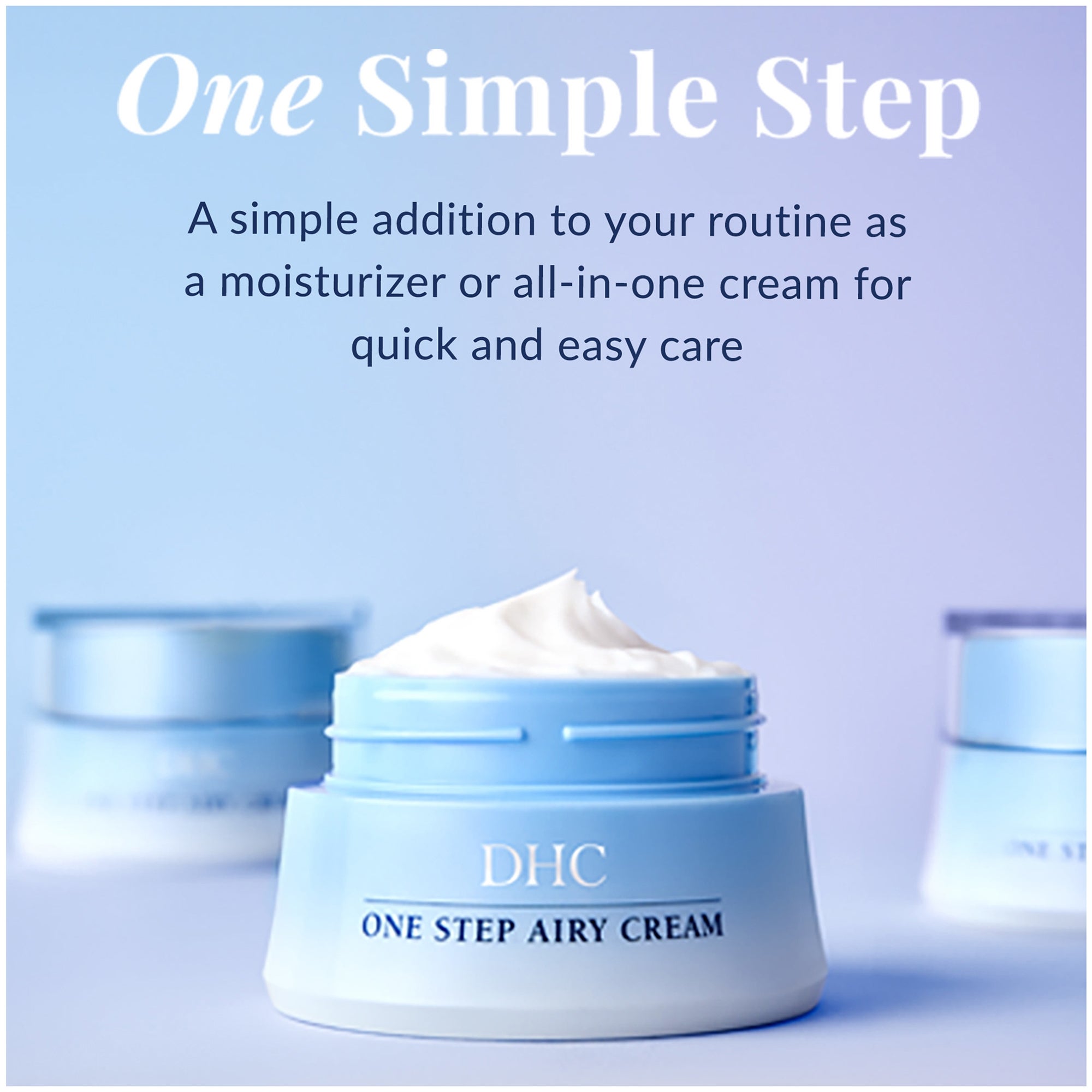 フェイスクリーム blue DHC One Step Airy Cream 1.7oz | Dermstore