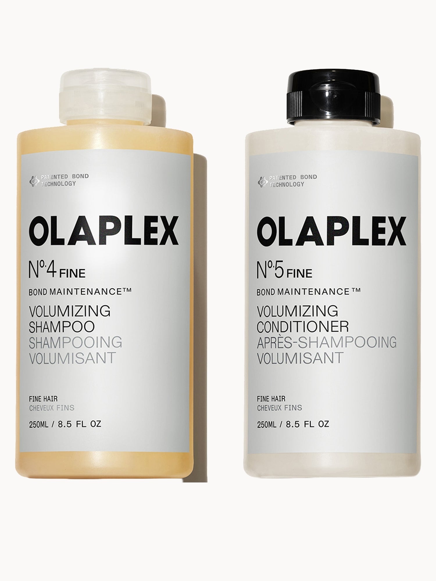 Olaplex No.4 and No.5 Fine Shampoo and Conditioner Duo 250ml