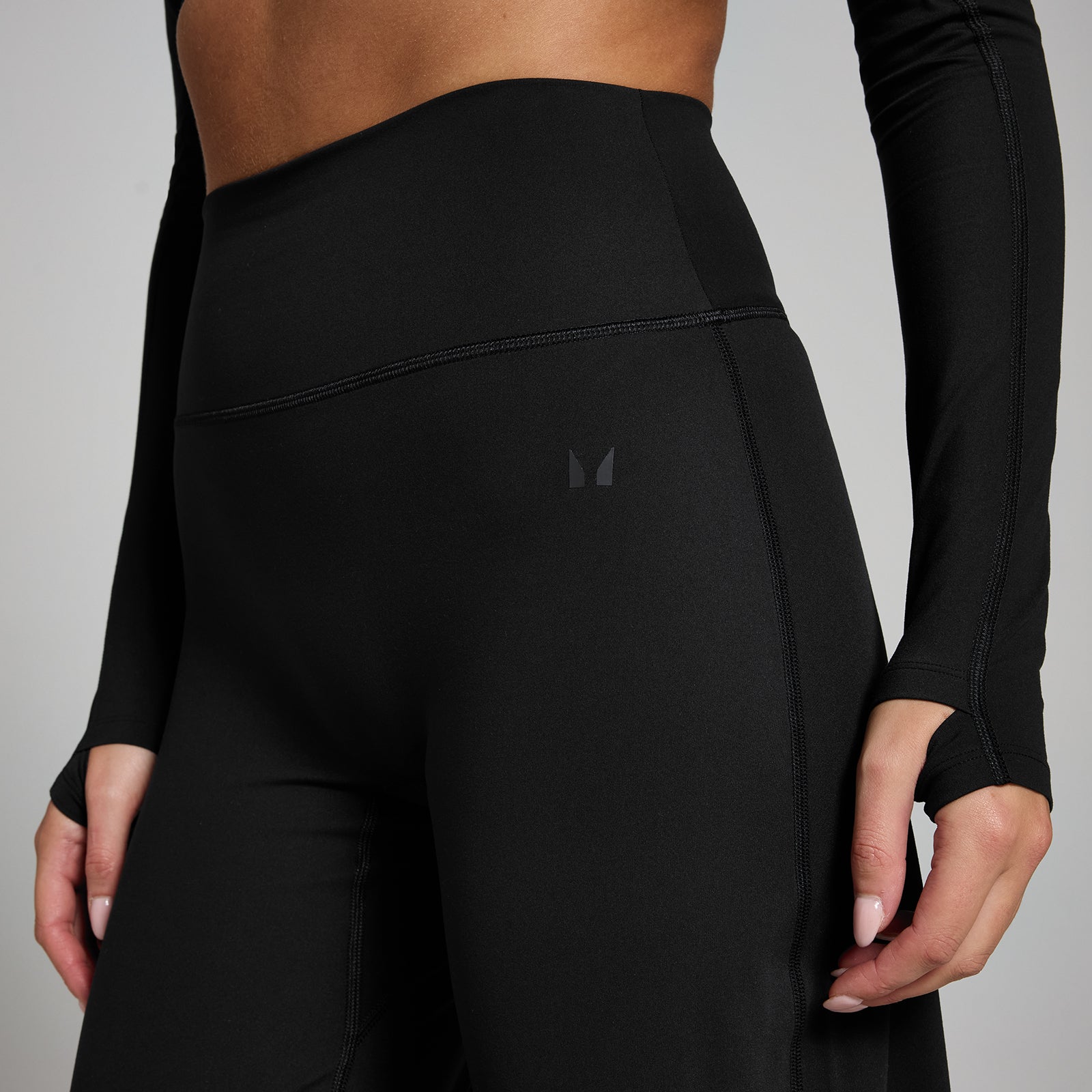 andarl Wide Leggings M ブラック　ロング MP Women's Tempo Wide Leg Leggings - Black | Myprotein