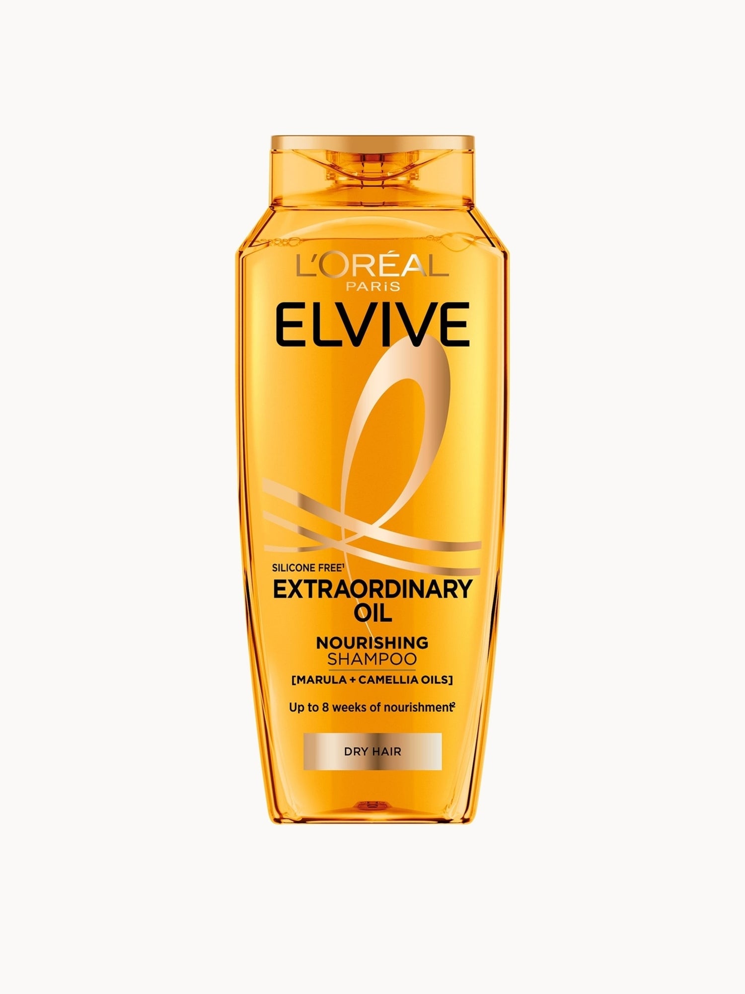 L'Oréal Paris Elvive Extraordinary Oil Nourishing Shampoo with Marula & Camellia Oils for Dry Hair 500ml