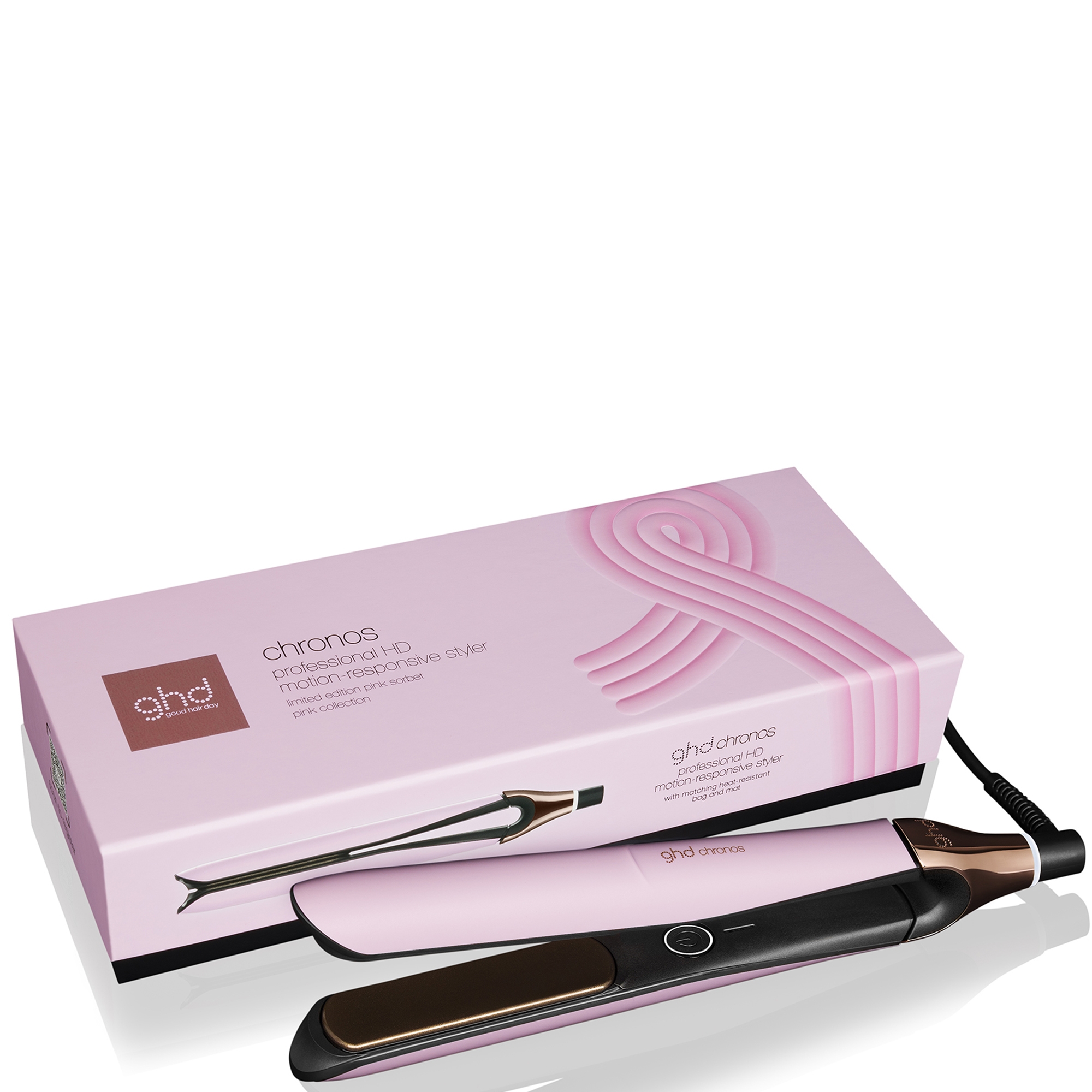 cult ghd Chronos - Charity Limited Edition Hair Straightener in Pink Sorbet