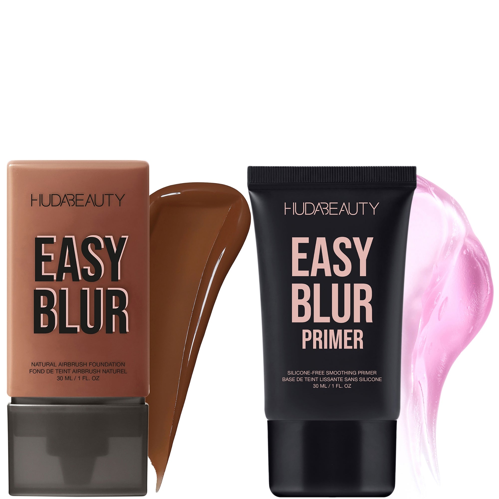 HUDA BEAUTY Easy Blur Foundation & Primer Bundle (25% off saving