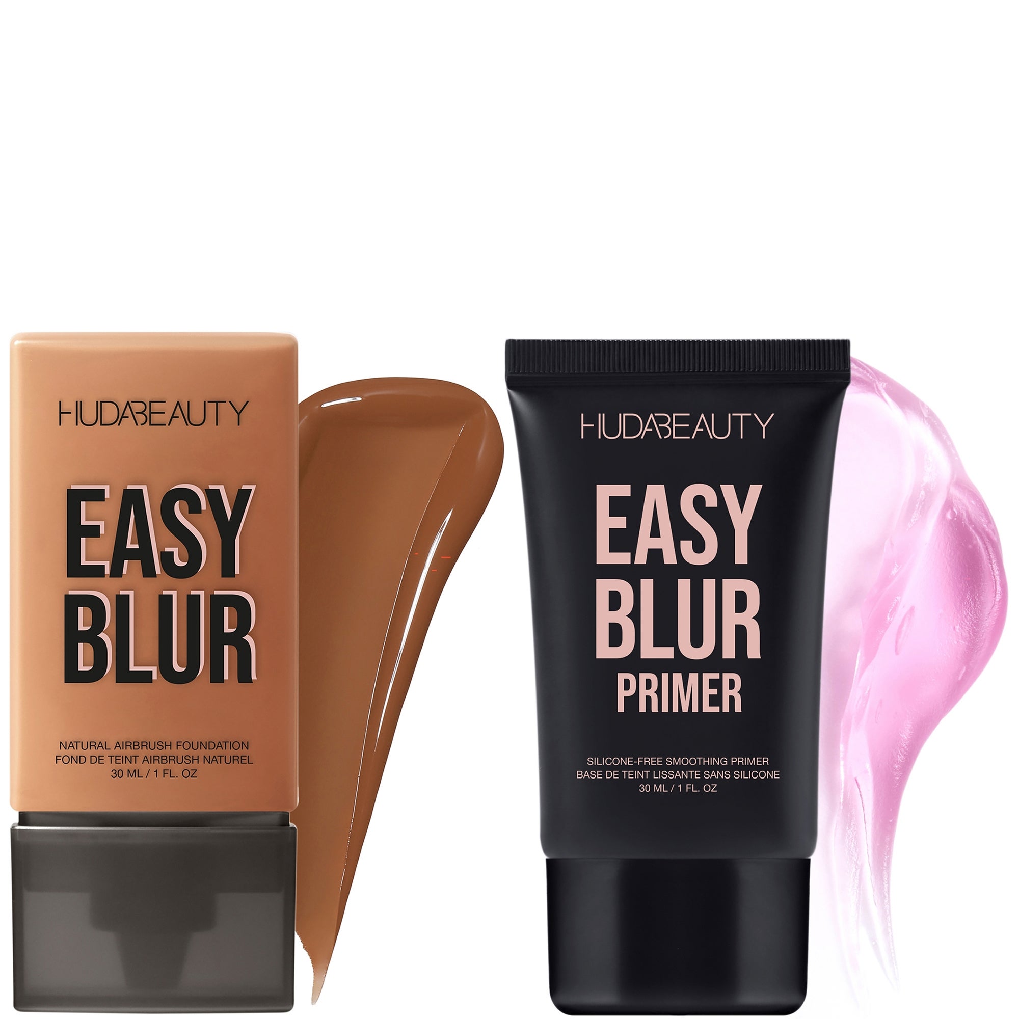 HUDA BEAUTY Easy Blur Foundation & Primer Bundle (25% off saving