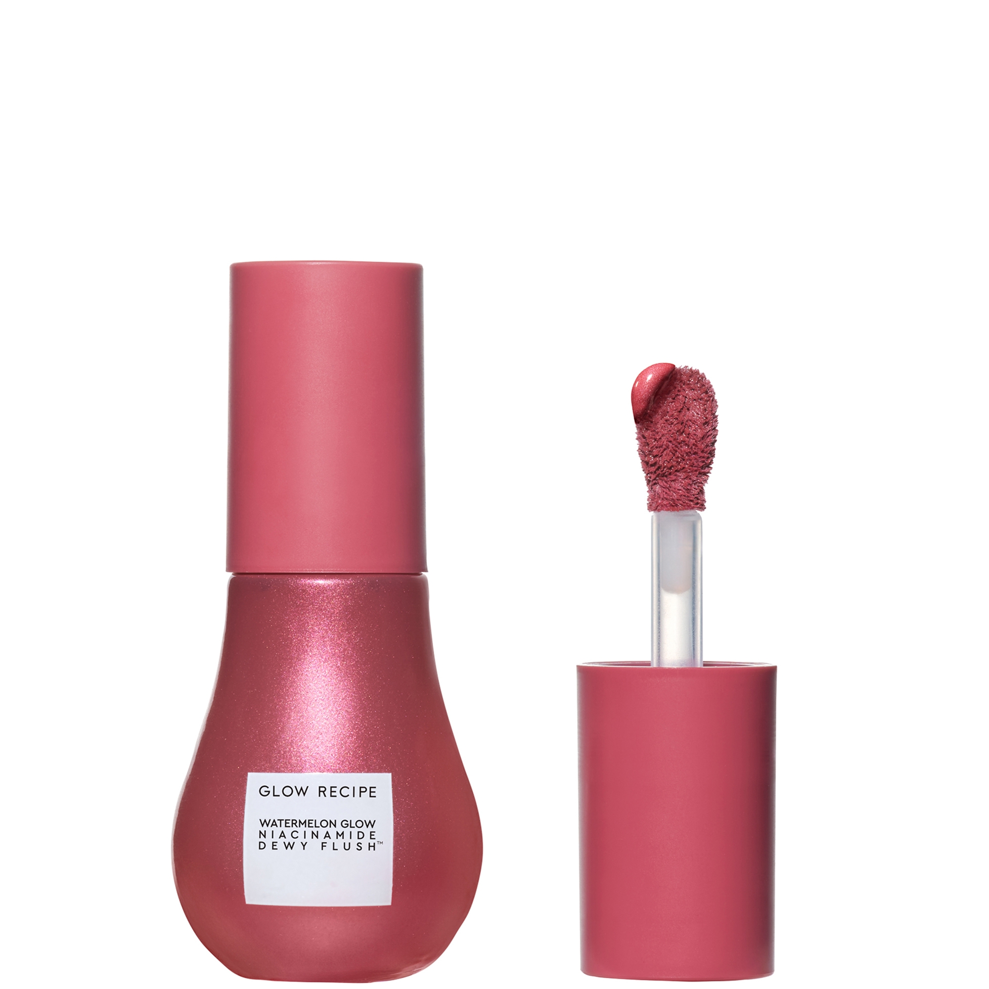 cult Glow Recipe Watermelon Glow Niacinamide Dewy Flush Brightening Serum Blush - Berry Flush
