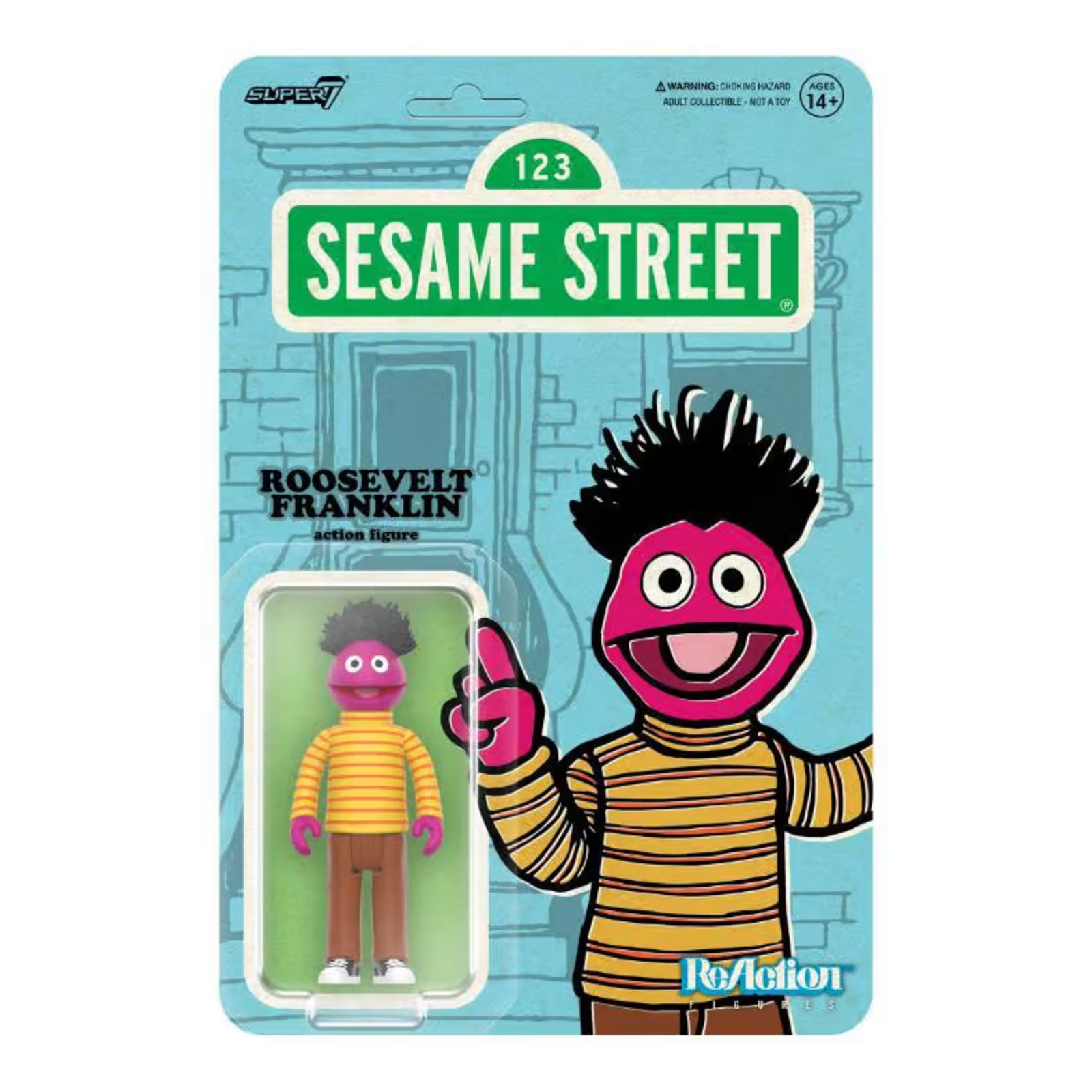 Super7 Sesame Street ReAction Wave 4 - Elmo and Baby David | Zavvi UK