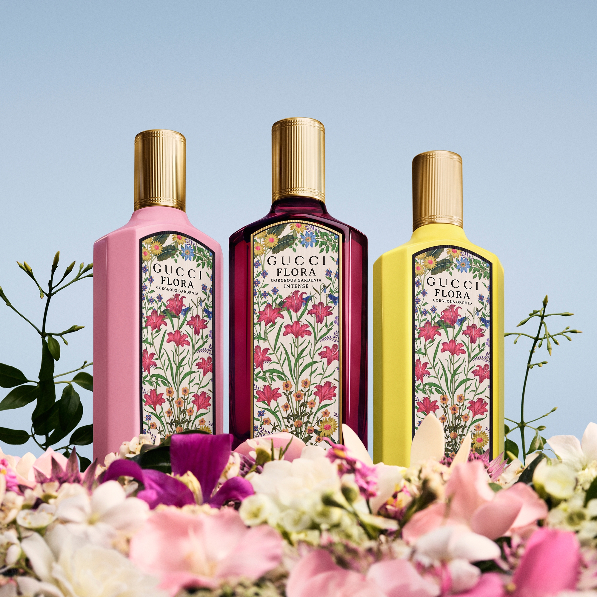 GUCCI FLORA Gorgeous Gardenia 限定版 50ml GUCCI Flora Gorgeous Gardenia Limited Edition 2021 Eau De