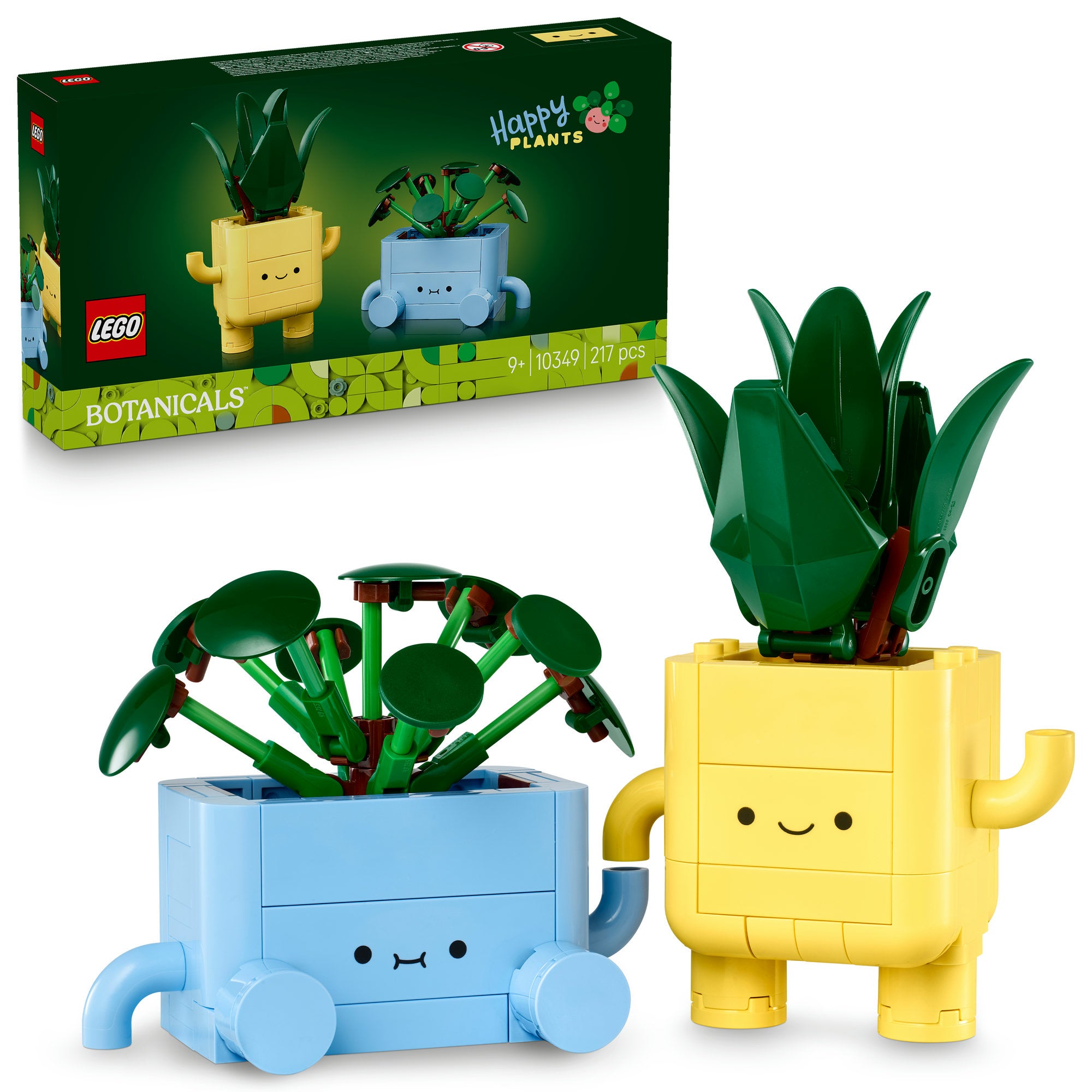LEGO Botanicals Happy Plants Home Decor Building Set 10349 | Zavvi UK