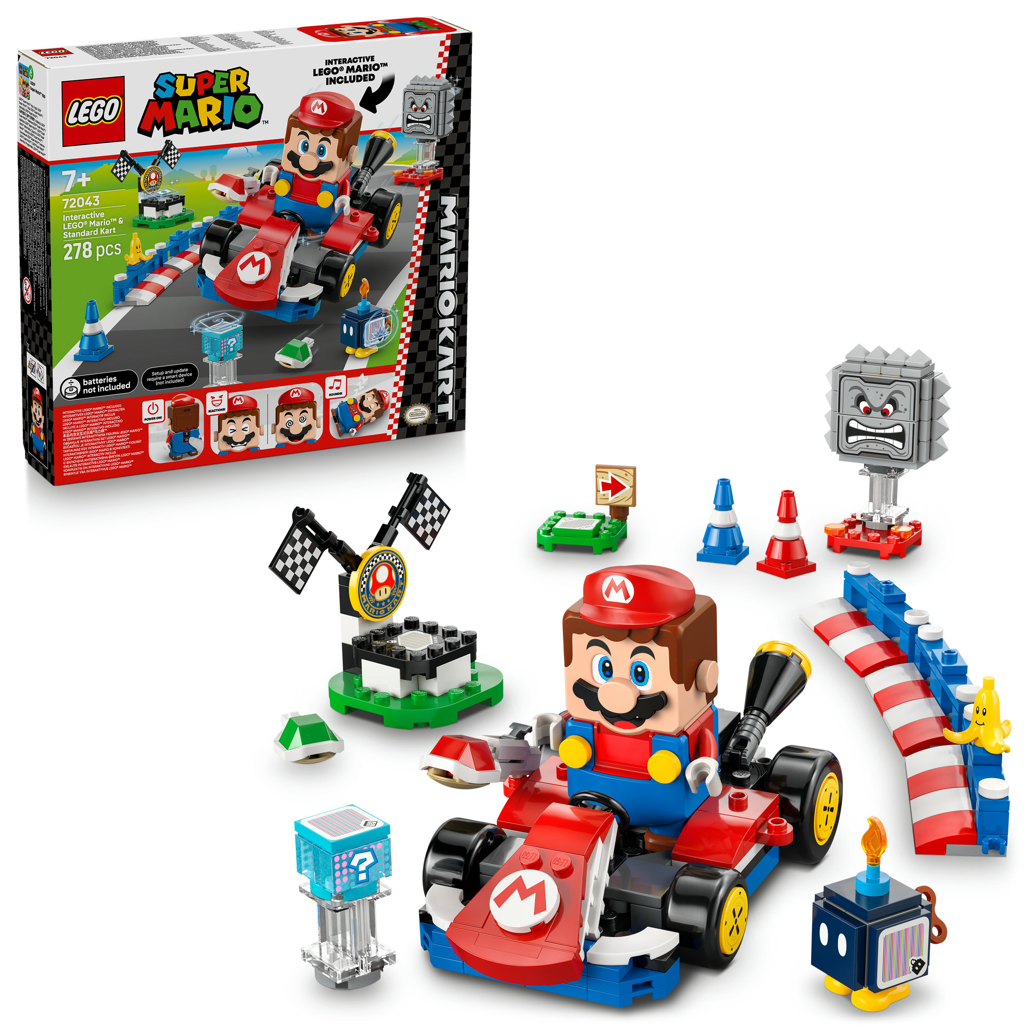 LEGO® Super Mario™: Mario Kart™ – Bowser's Castle Toy 72039