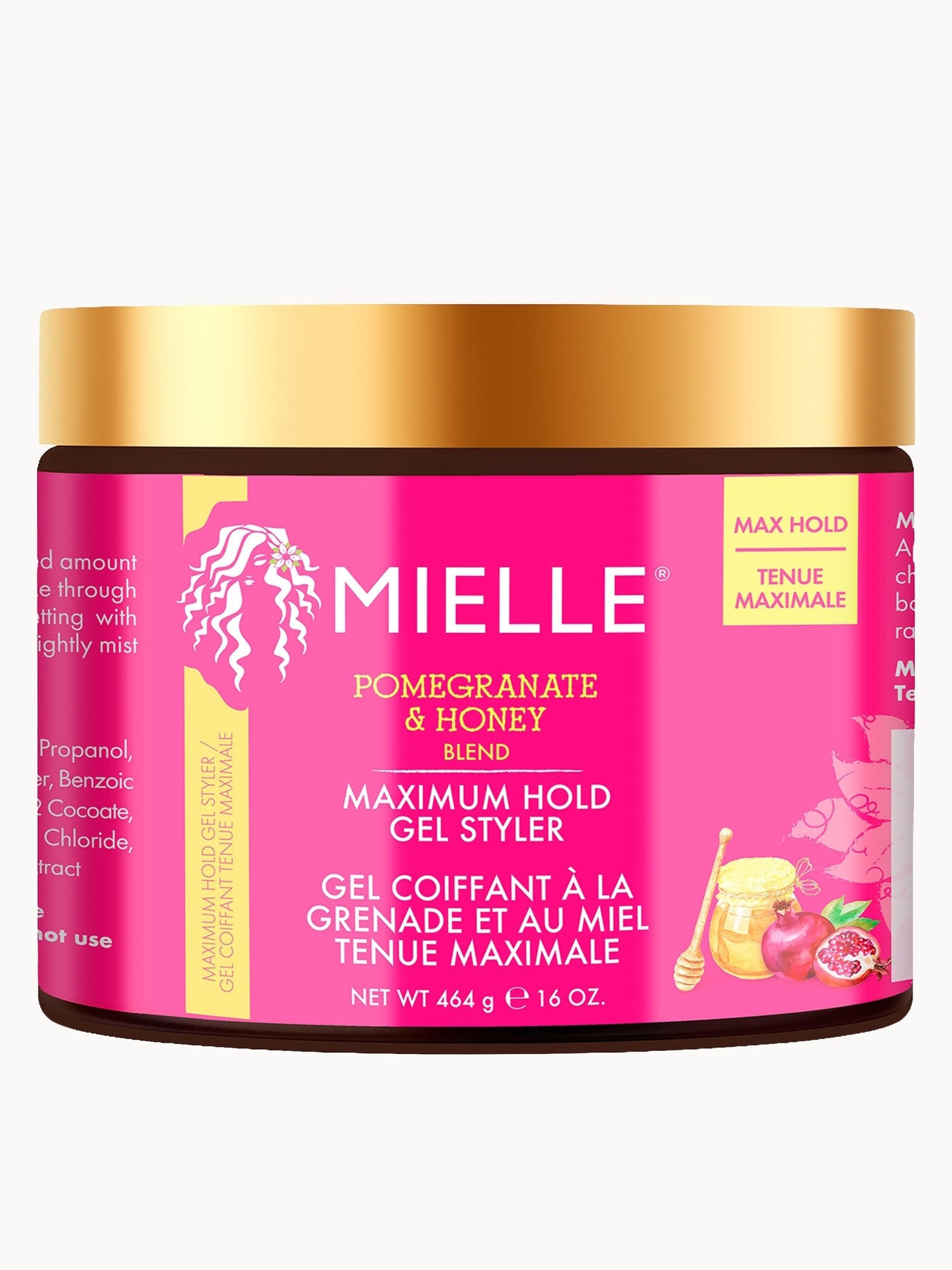 Mielle Organics Pomegranate & Honey Maximum Hold Gel Styler 473ml