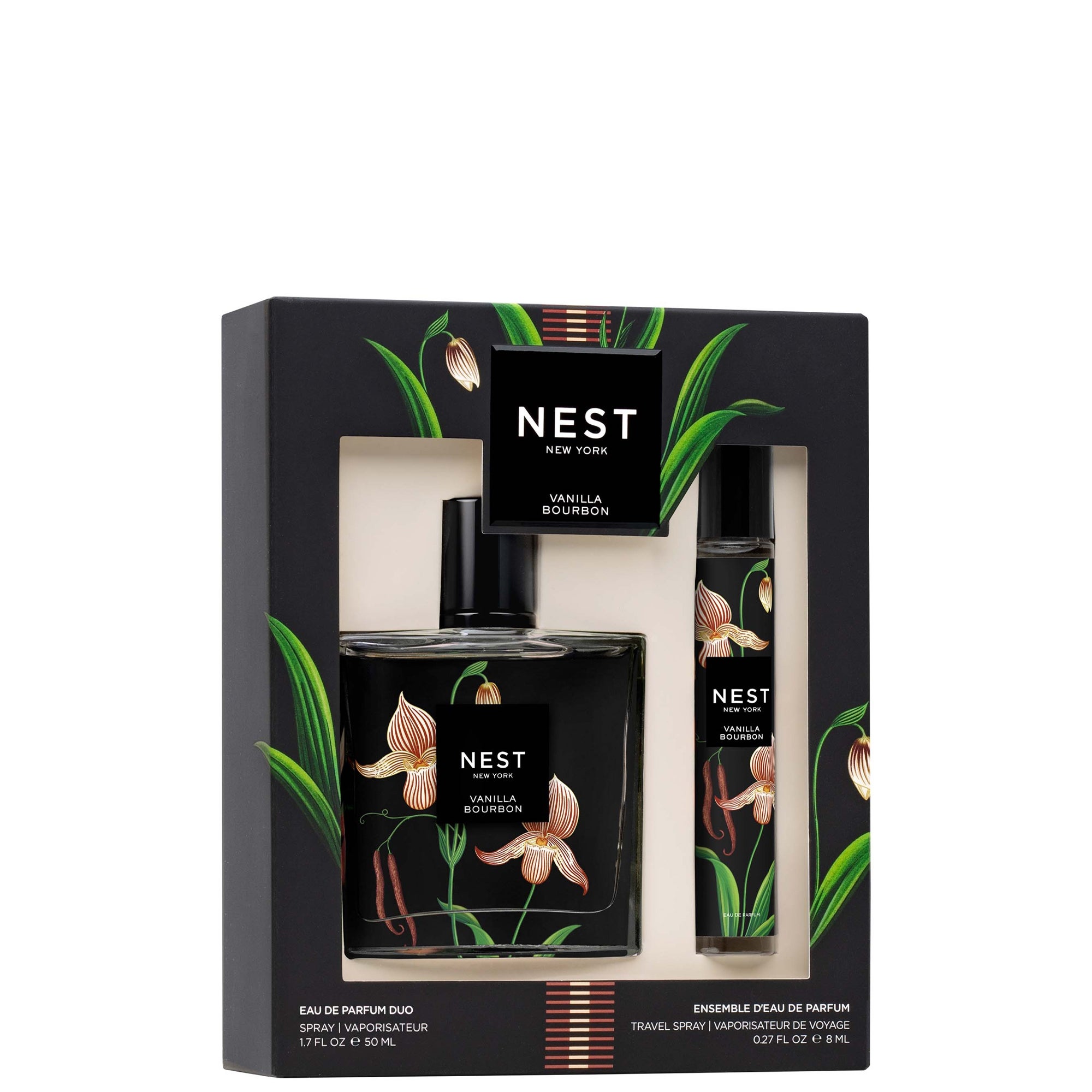 NEST New York 50ml + 8ml Vanilla Bourbon EDP IntlSet (Worth