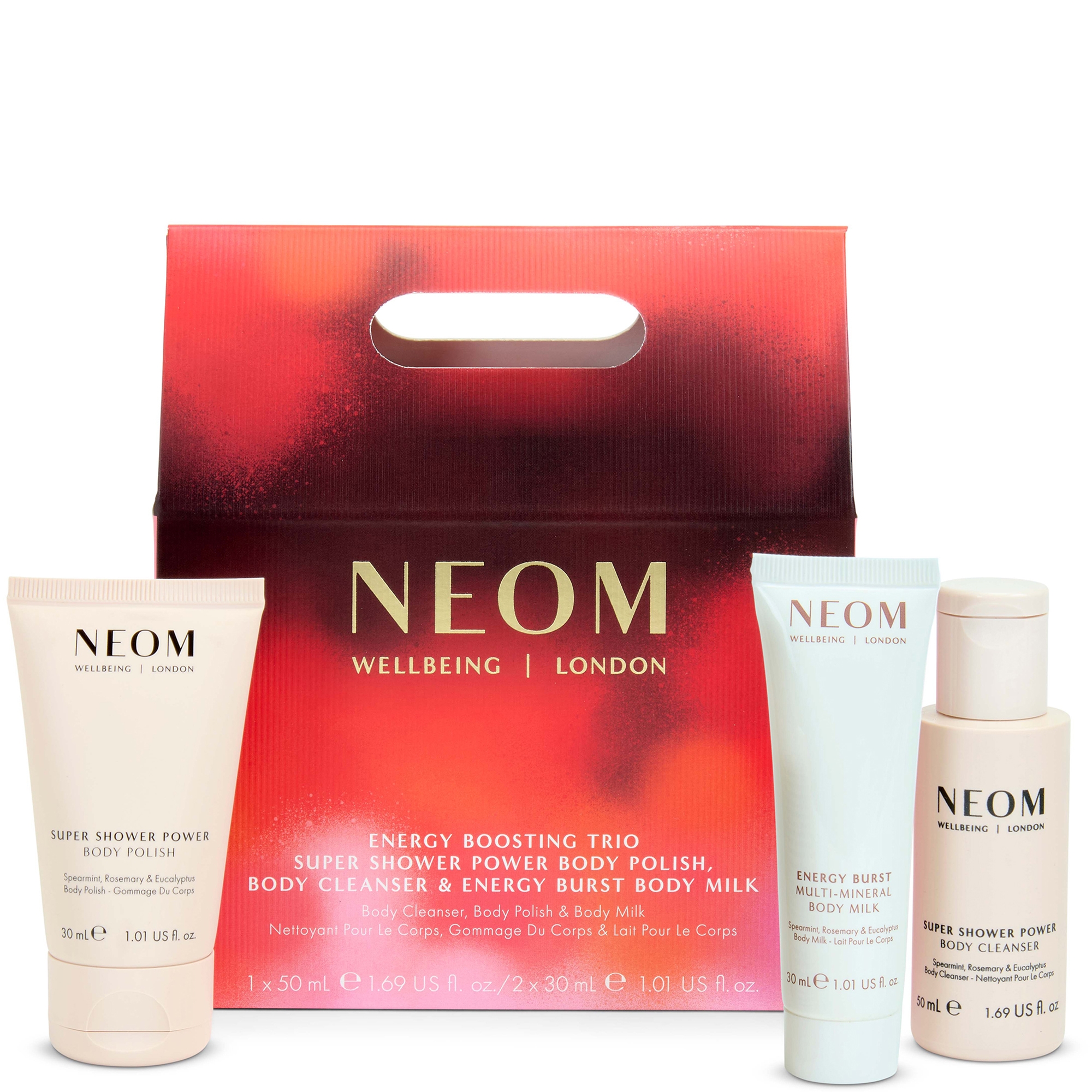 NEOM Energy Boosting Trio | LOOKFANTASTIC