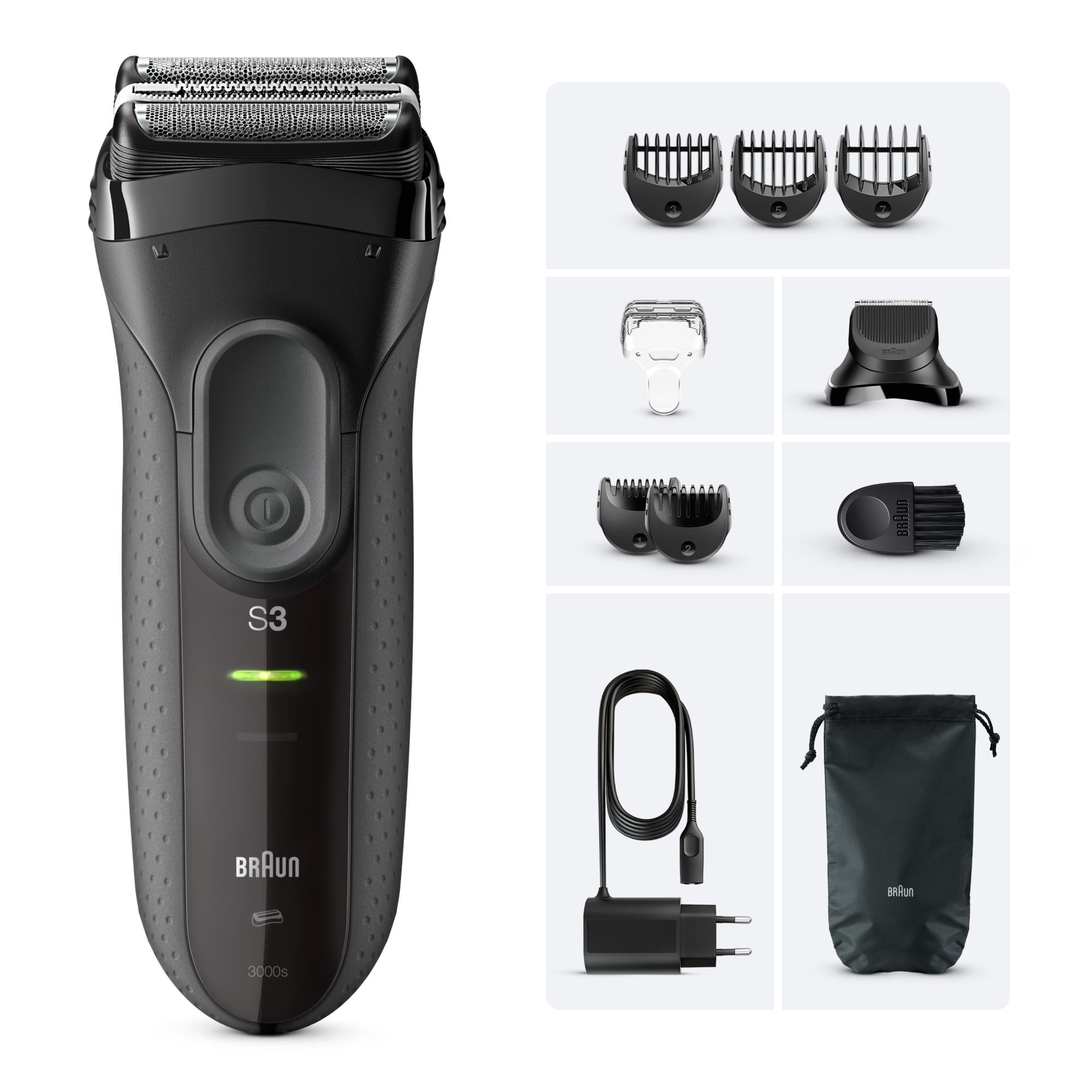 Series 3 ProSkin Electric Shaver for Men | Official Braun Store