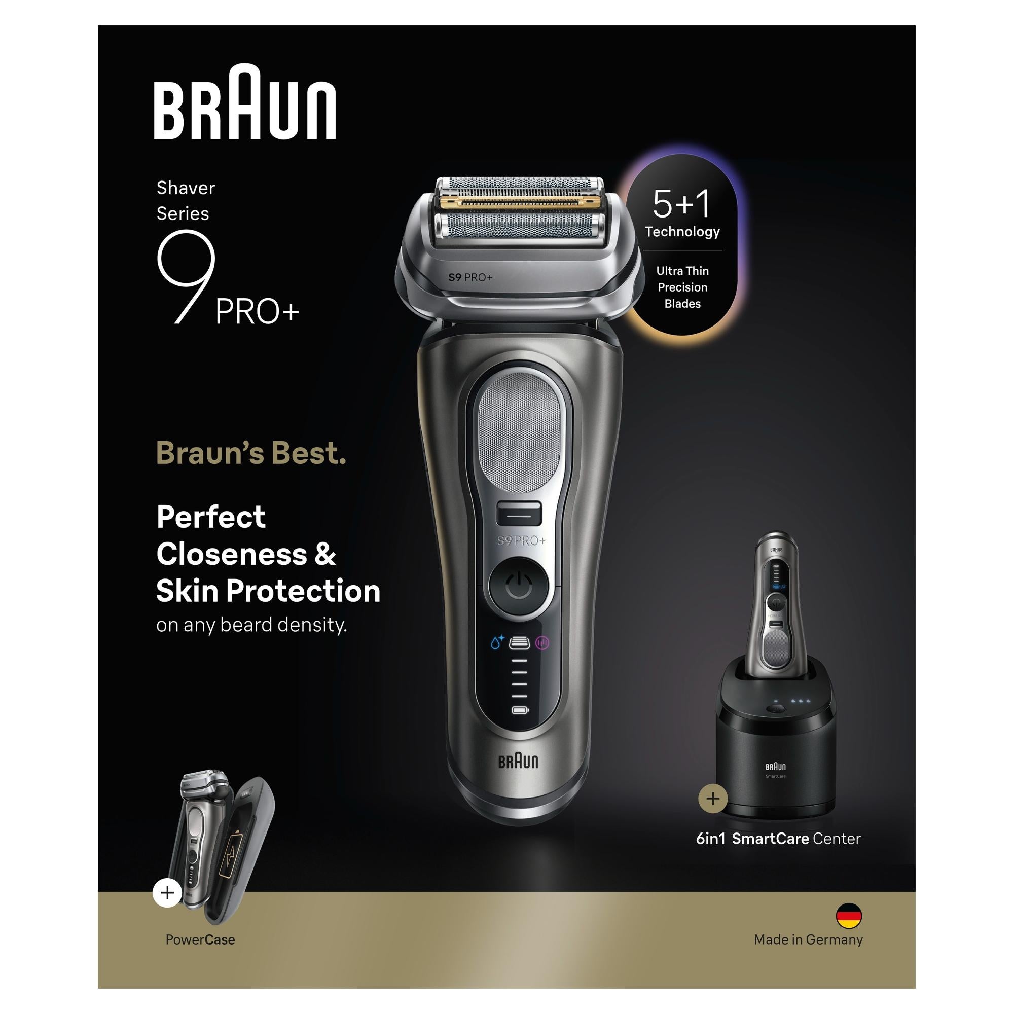 Braun Series 9 PRO+ 9610s Electric Shaver | Official Braun Store