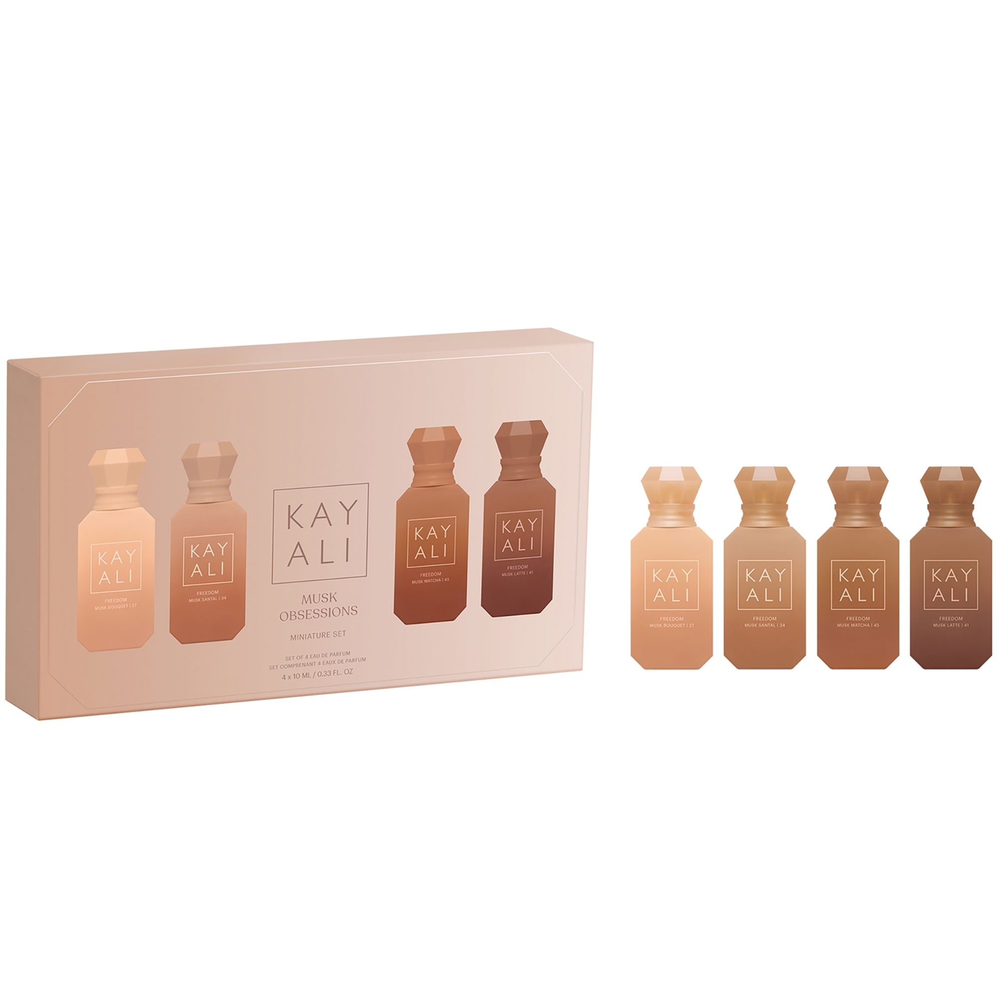 KAYALI Freedom EDP Miniature Set 4x10ml | Cult Beauty