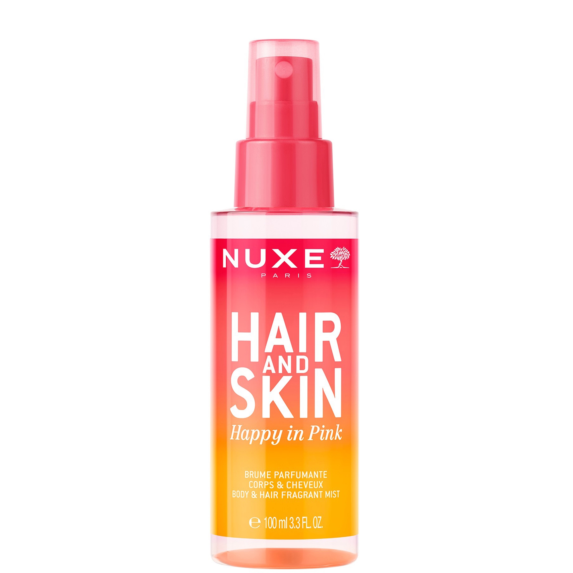 cult NUXE Hair & Skin Happy In Pink Body and Hair Fragrant Mist 100ml