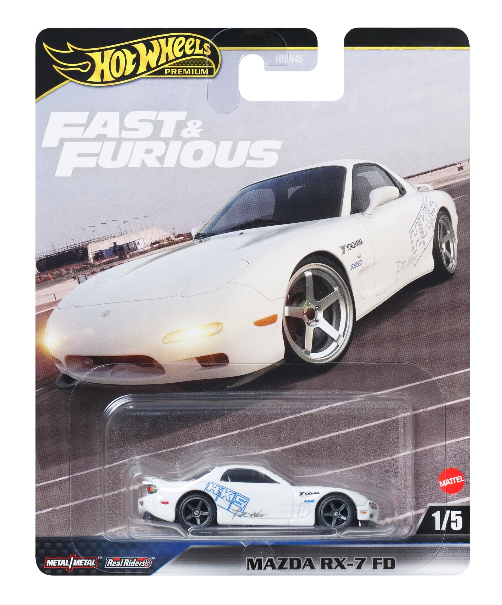 Hot Wheels Premium Fast & Furious Mix 2 Mazda RX-7 FD | Zavvi UK