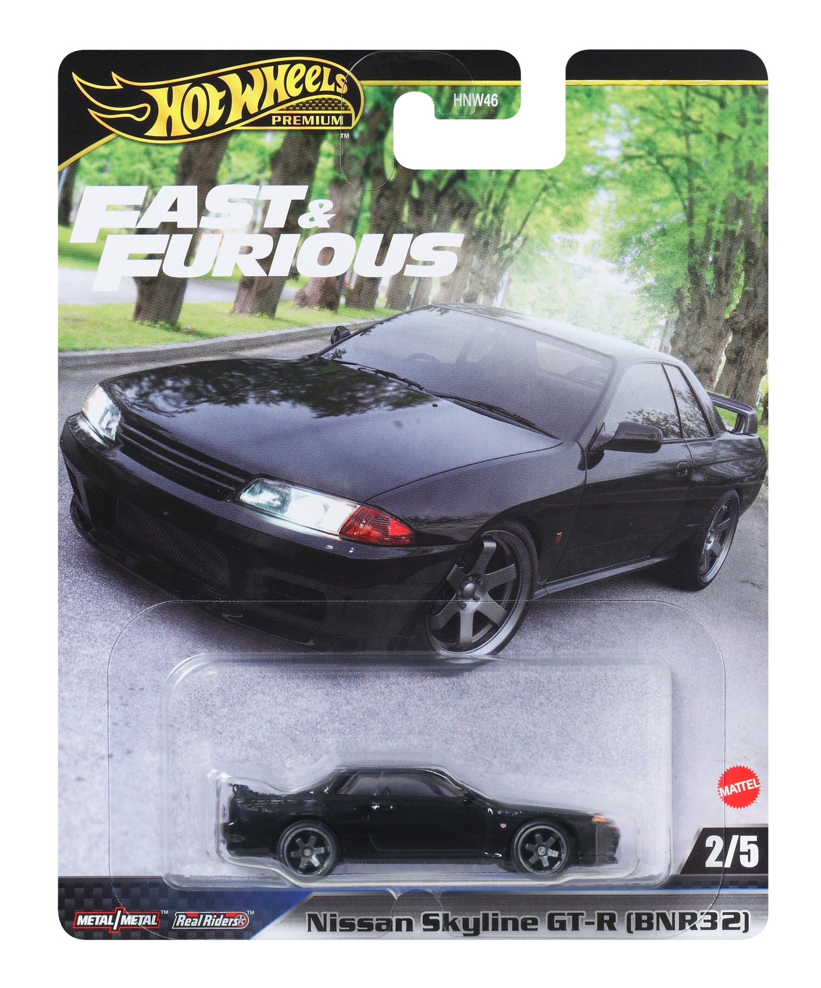 Hot Wheels Premium Fast & Furious Mix 2 1989 Nissan Skyline GTR