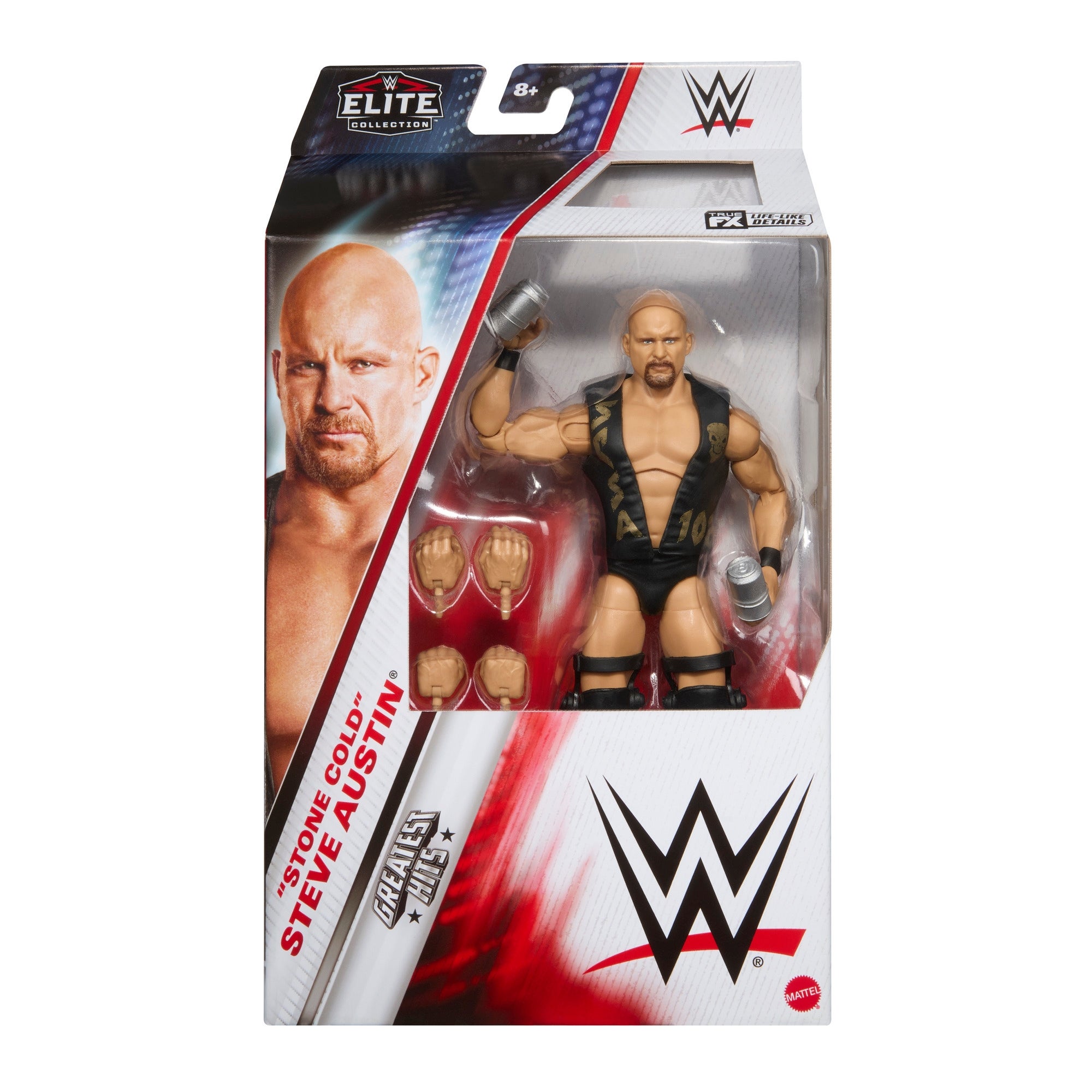 WWE Elite Greatest Hits 3 Stone Cold Steve Austin Action Figure (6