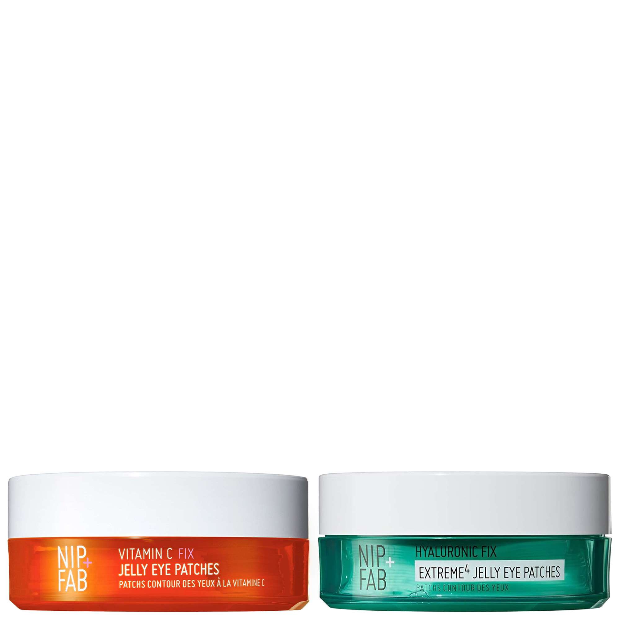 Nip + Fab: Nip + Fab  Duo: Vitamin C Fix Jelly Eye Patches x 20 & Hyaluronic Fix Extreme4 Jelly Eye Patches x 20