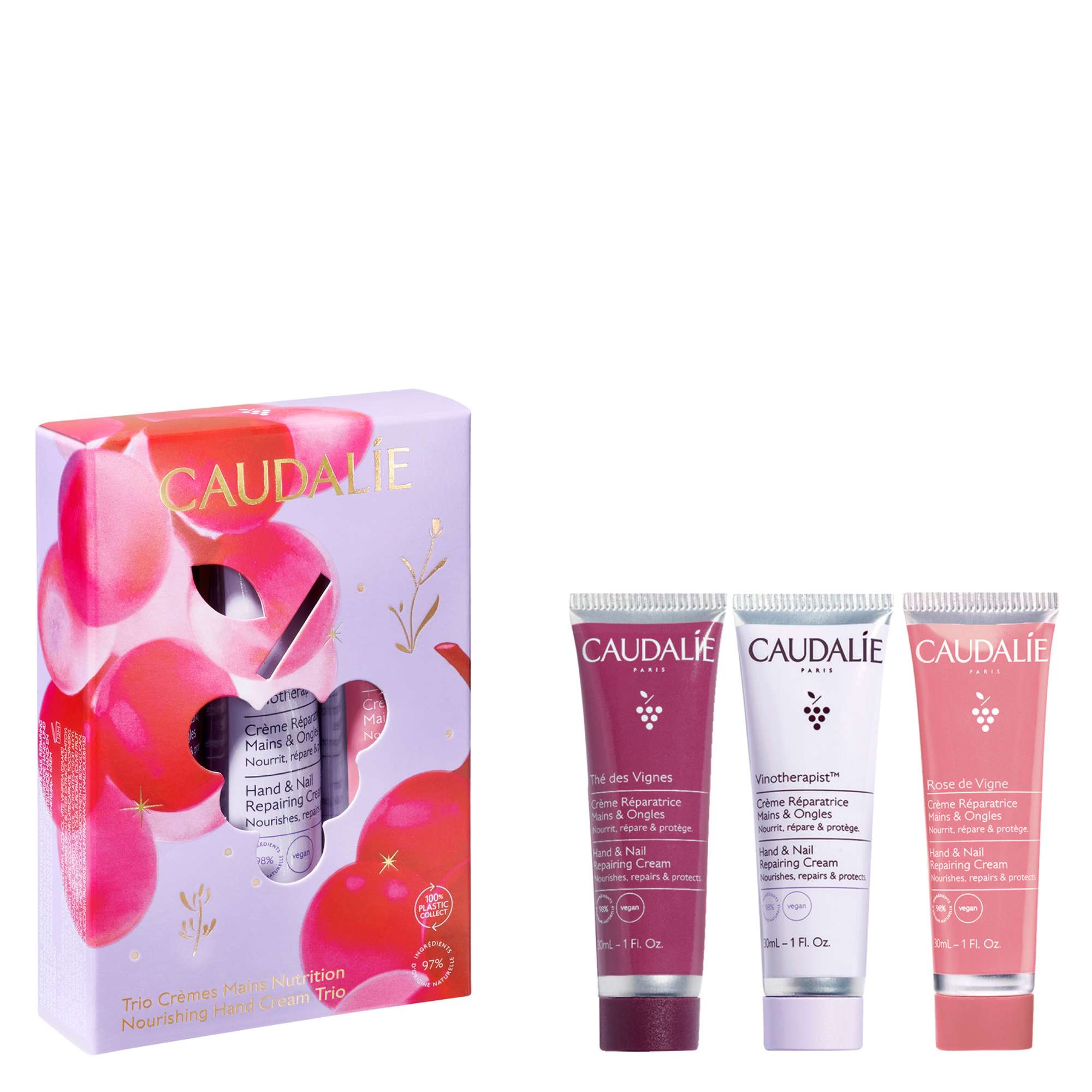 Caudalie Gifts & Sets The Nourishing Hand Cream Trio (Worth £15.00