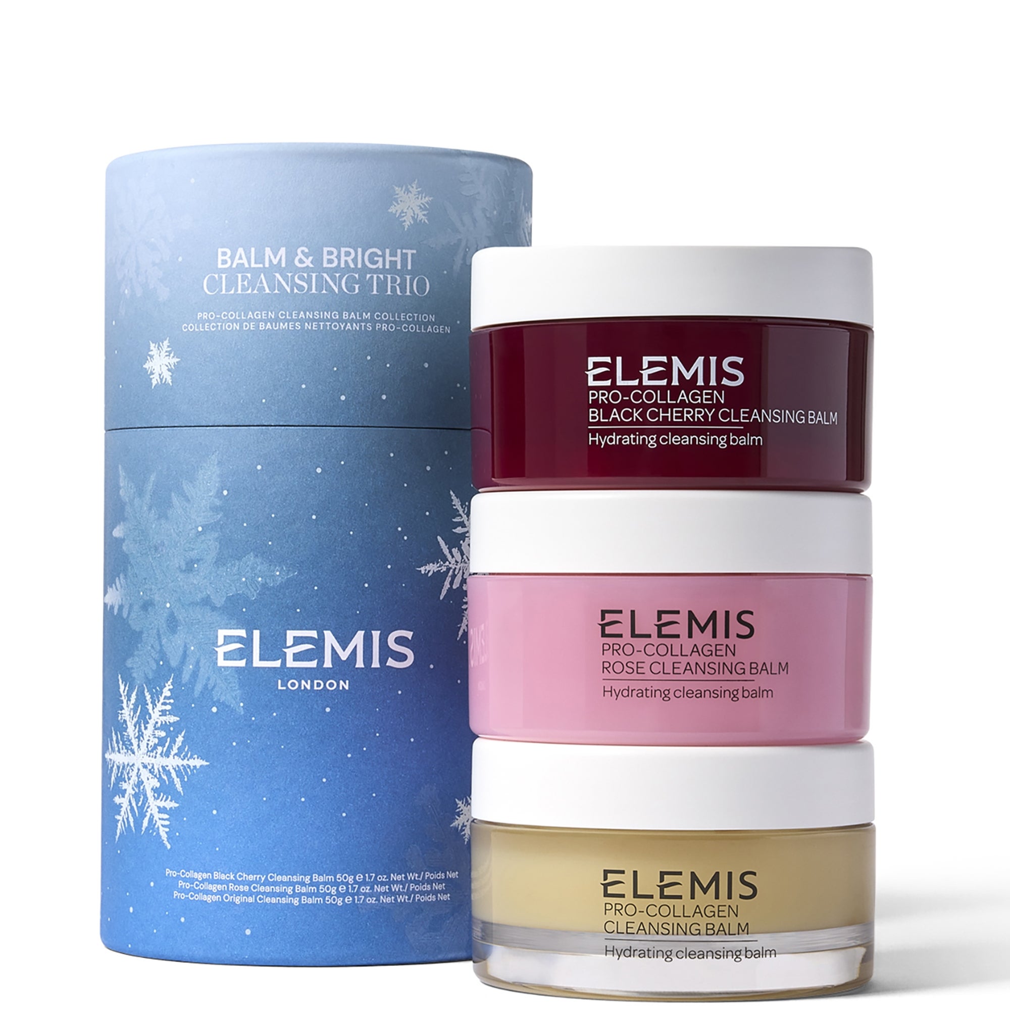 Elemis Balm & Bright Cleansing Trio | LOOKFANTASTIC