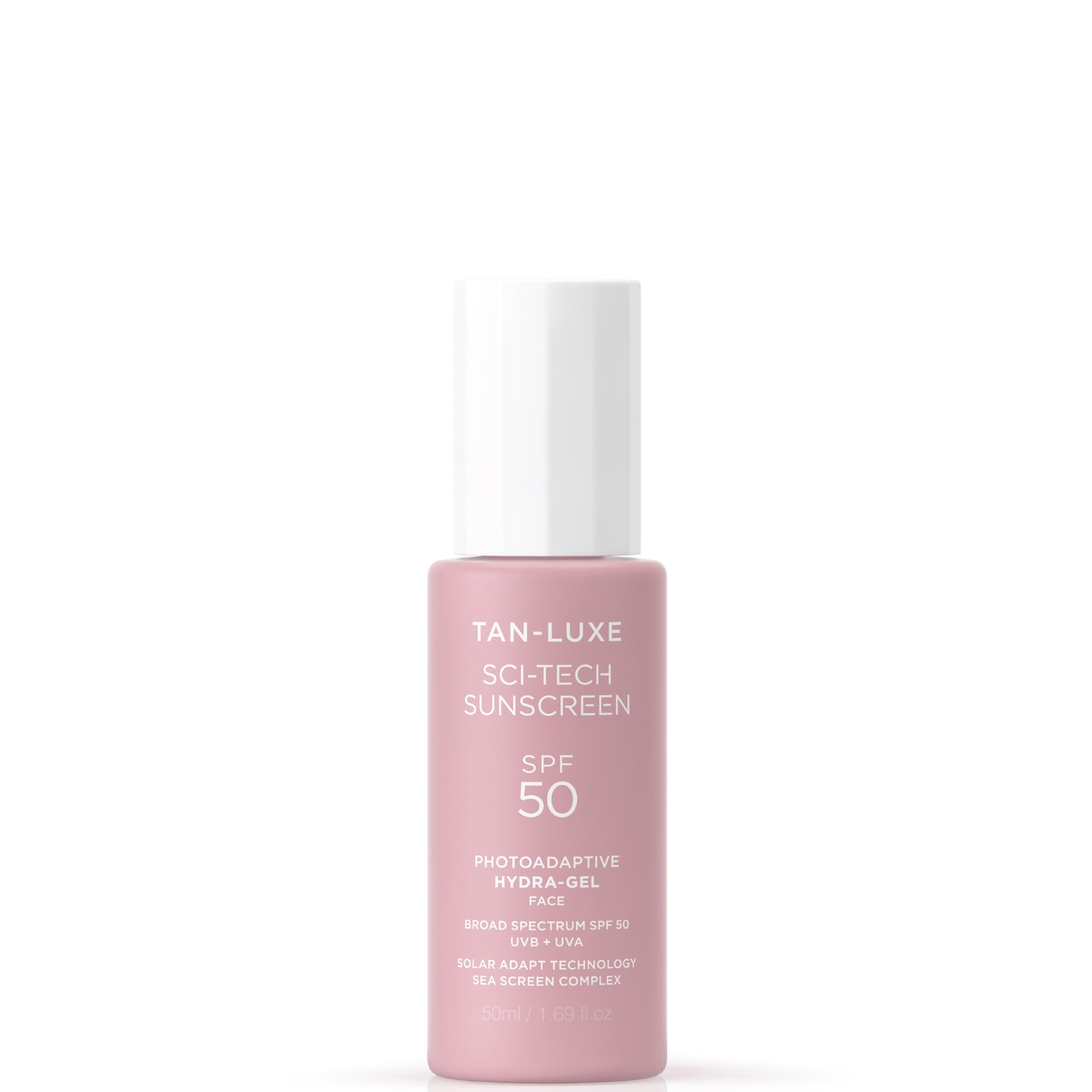 Tan-Luxe Sci Tech Sunscreen Photo-Adaptive Face Gel SPF 50 50ml | Cult ...