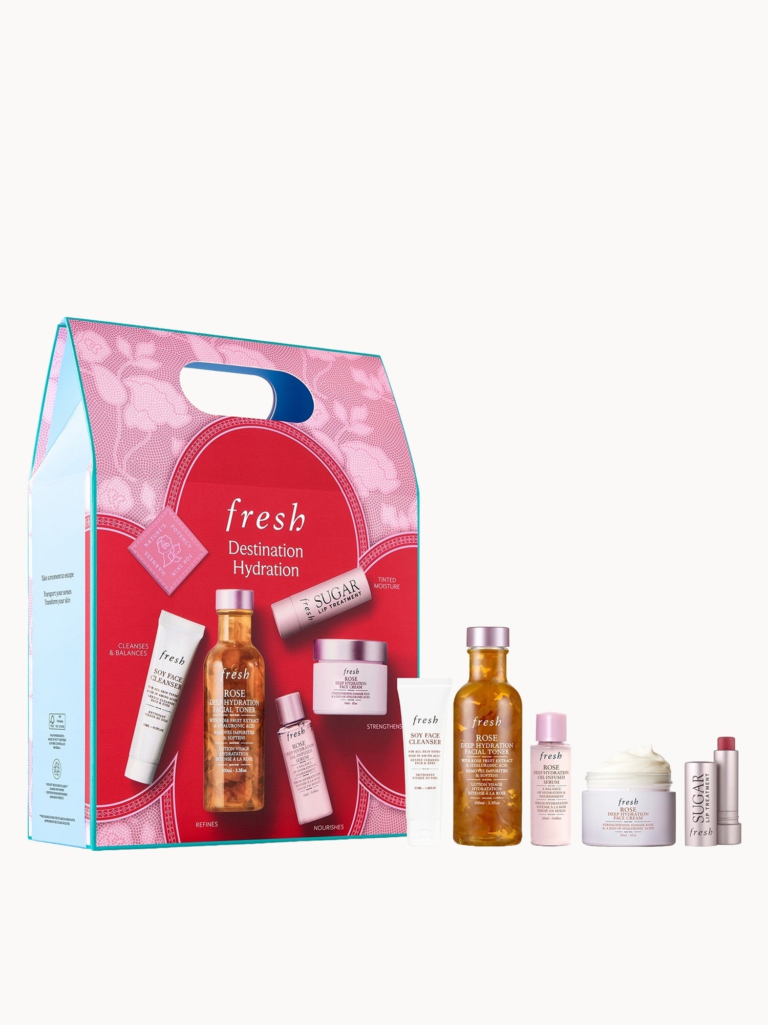 Fresh Destination Hydration Bundle (Worth £88) | LOOKFANTASTIC
