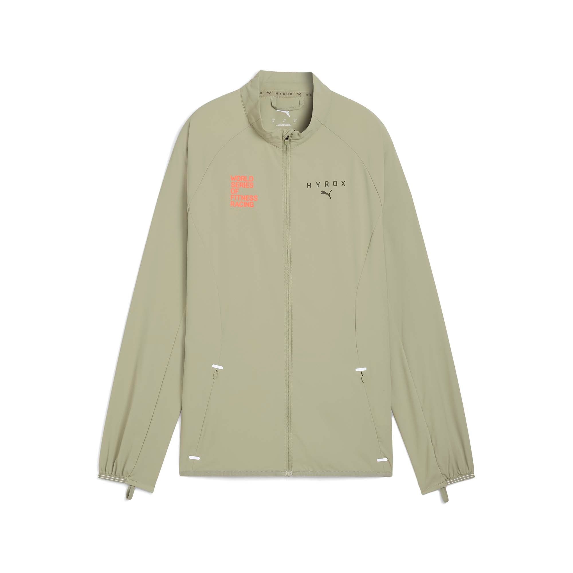 Womens PUMA x HYROX Ultraweave Jacket - Green - S | HYROX Shop Official