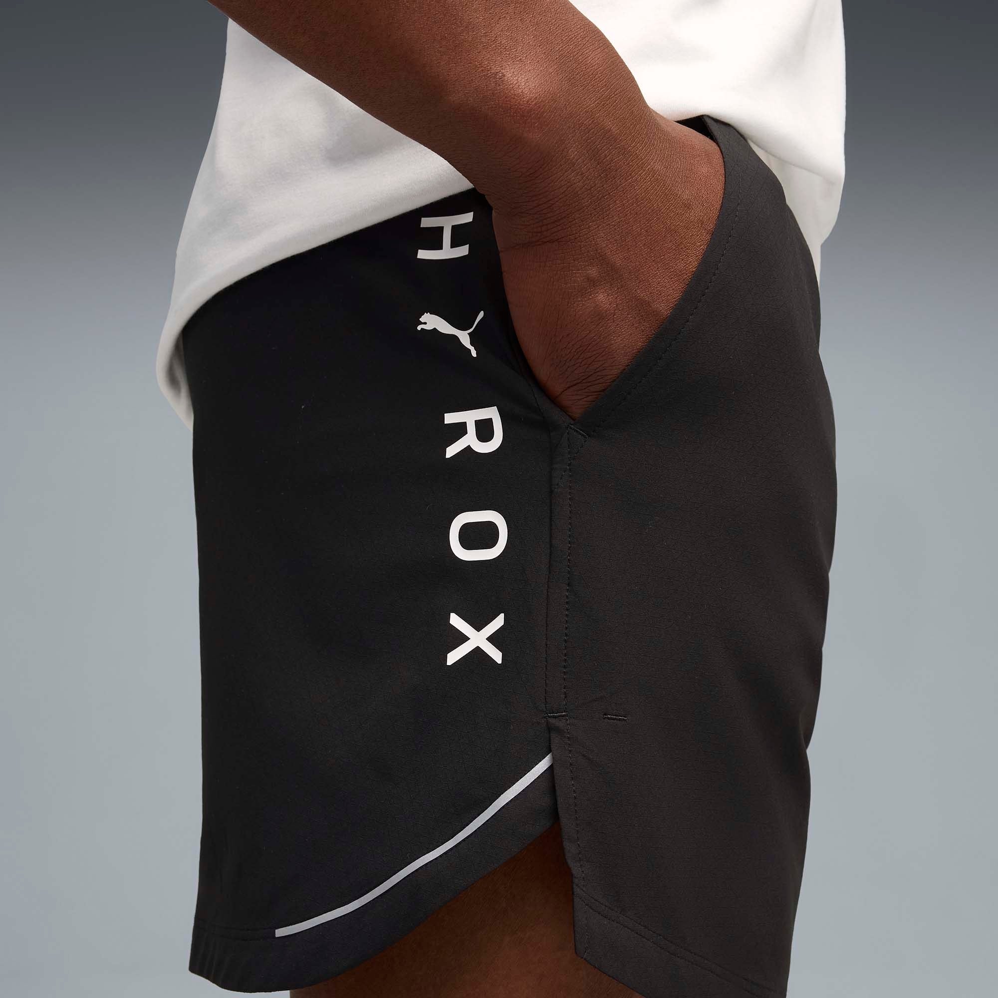 Mens PUMA x HYROX 2in1 TRAIN SHORT - Black - S | HYROX Shop Official
