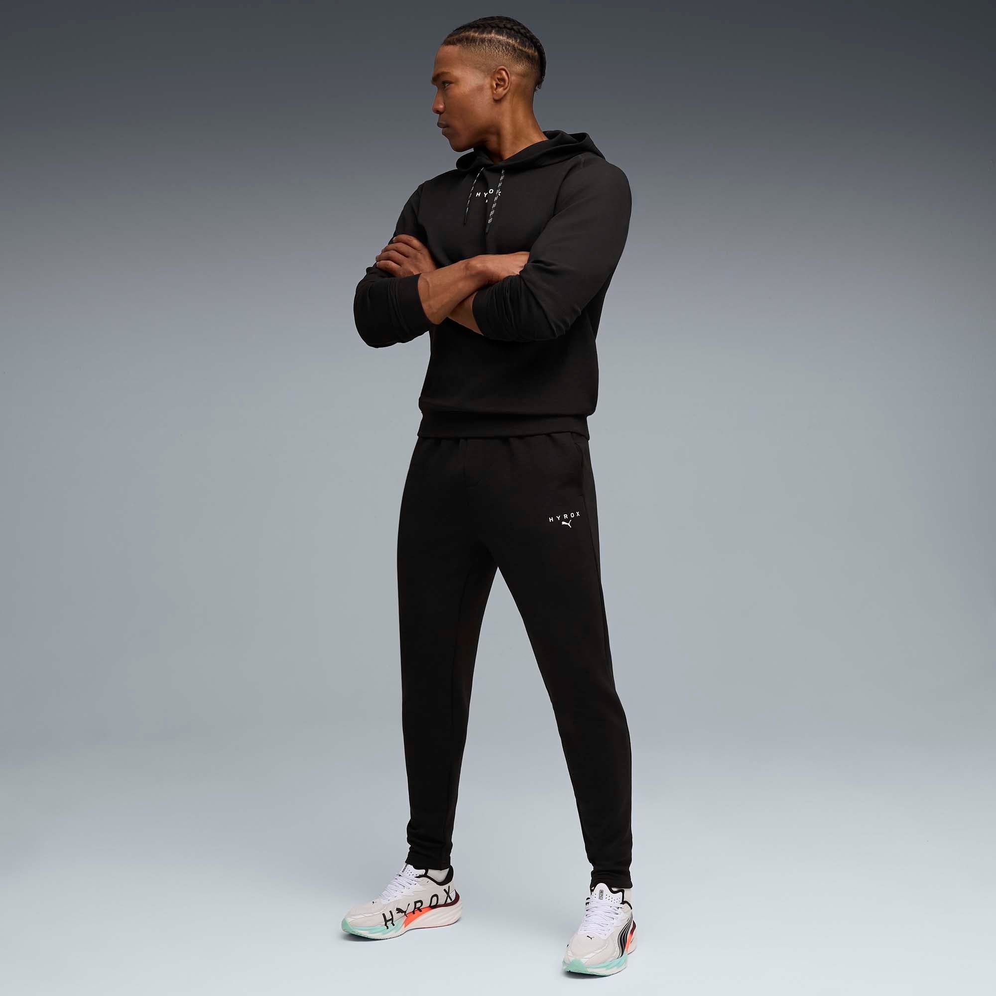 MEN'S 1/4 ZIP - black - XL | HYROX Shop Official