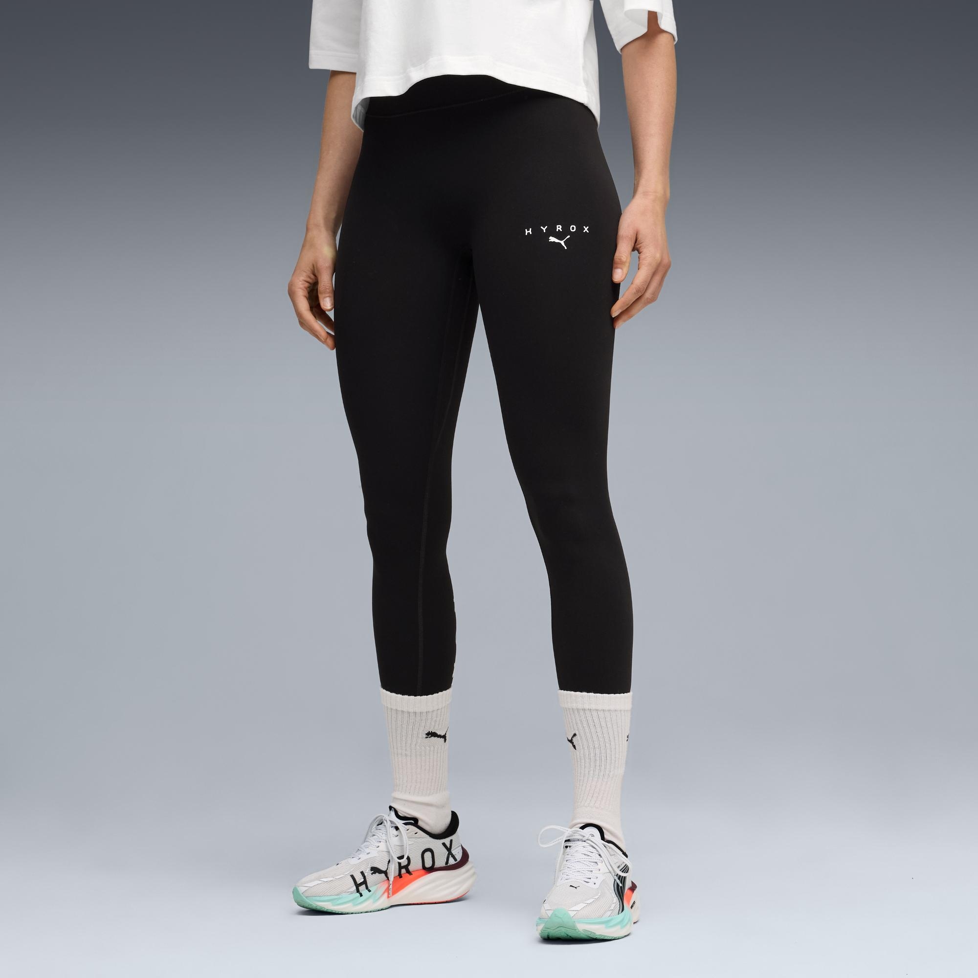 Womens PUMA x HYROX Cloudspun Full Tight - Black - S | HYROX Shop