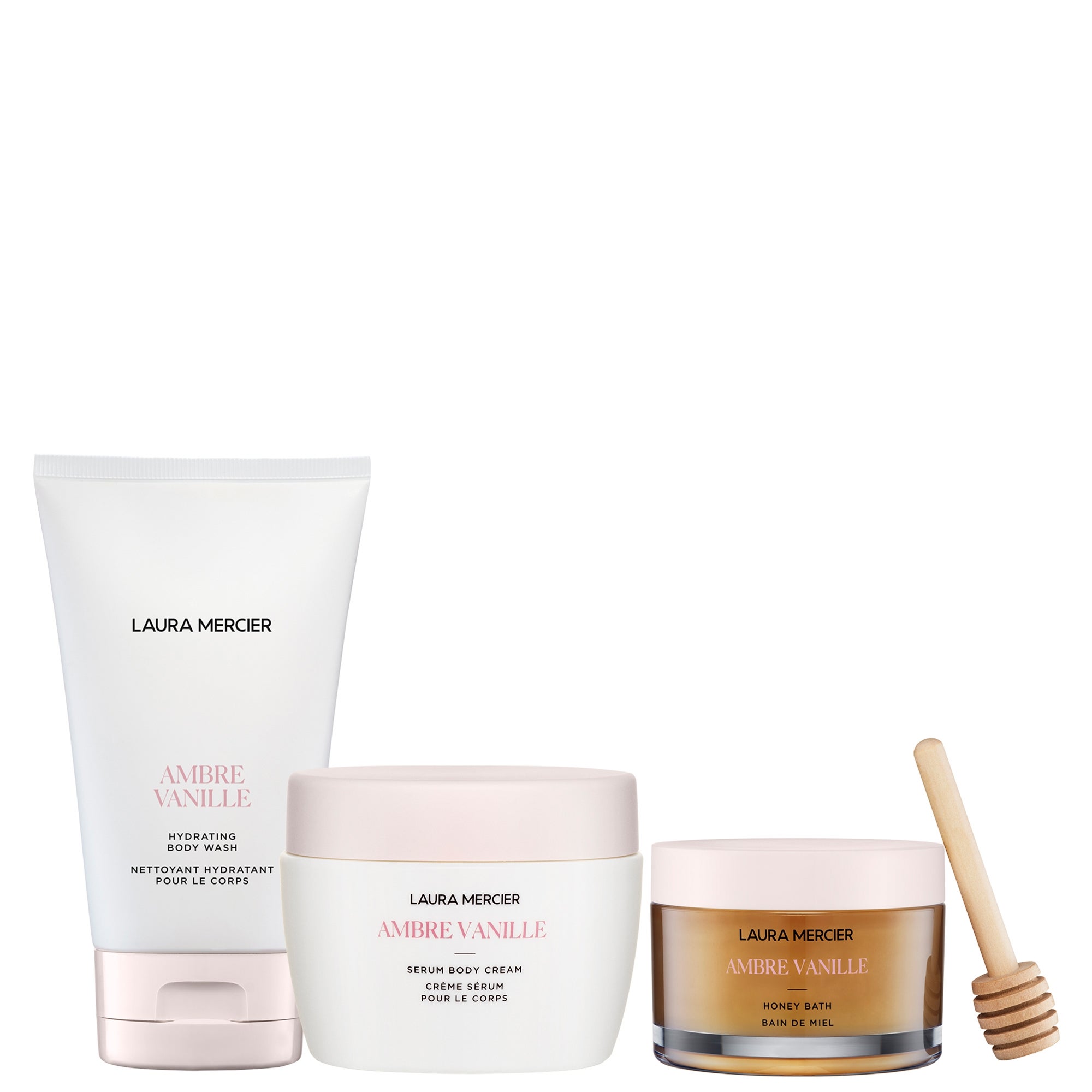 2本 LAURA MERCIER AMBRE VANILLE 、VANILLE Laura Mercier -Delicious & Decadent Ambre Vanille Collection