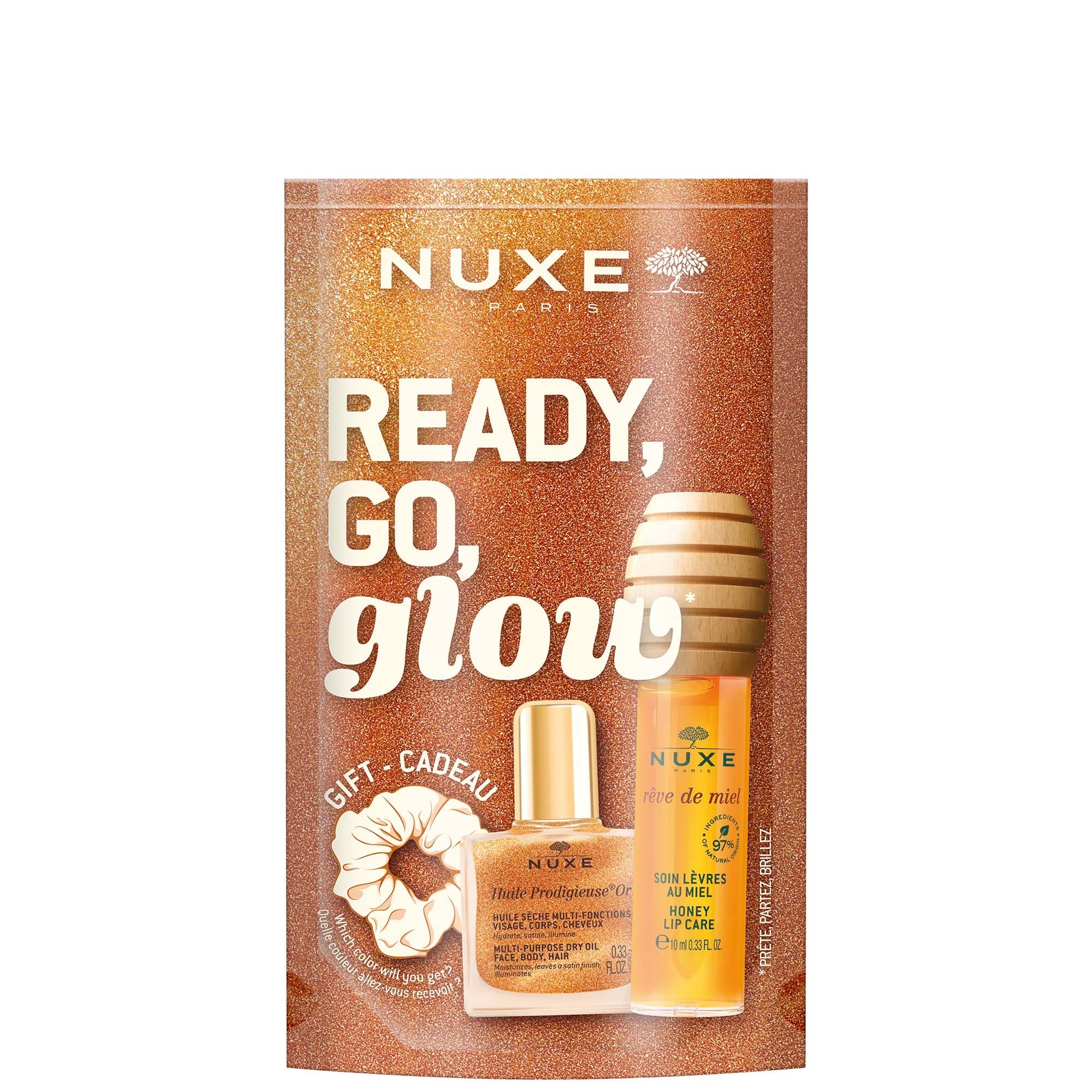 NUXE Ready, Go, Glow - Nuce On The Glow Honey Trio | Cult Beauty