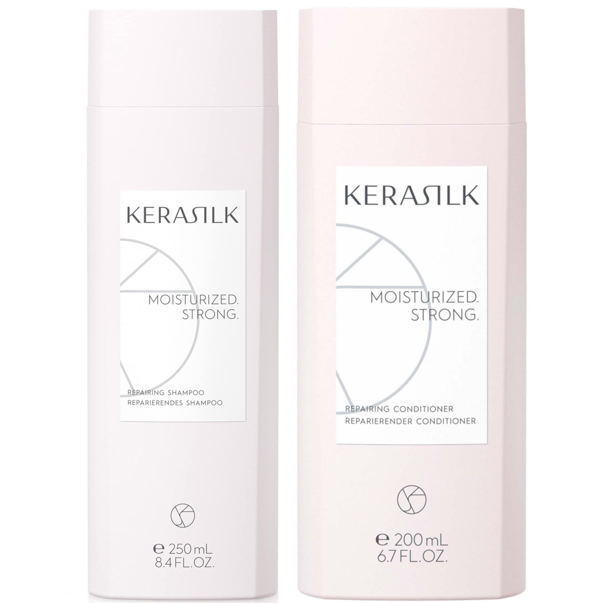 KERASILK Repairing Shampoo and Conditioner Duo