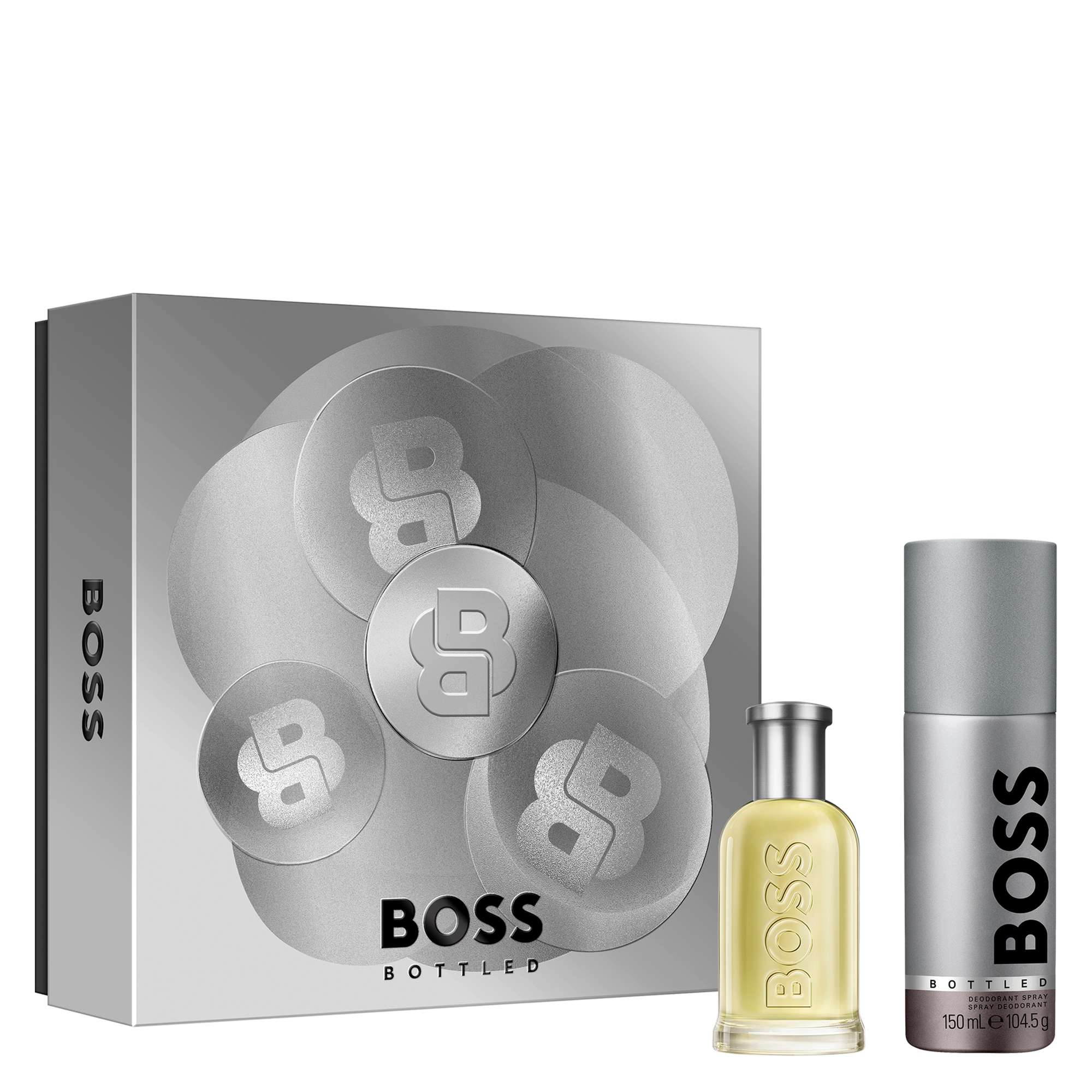 HUGO BOSS: HUGO BOSS BOSS Bottled Eau de Toilette 50ml Gift Set (Worth £75.00)