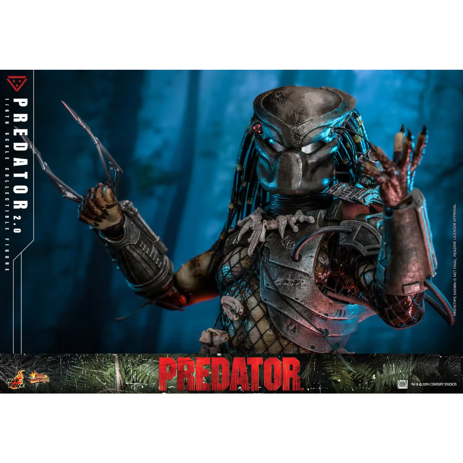 Hot Toys 1/6 Predator 2.0 Deluxe Version - Predator | Zavvi UK