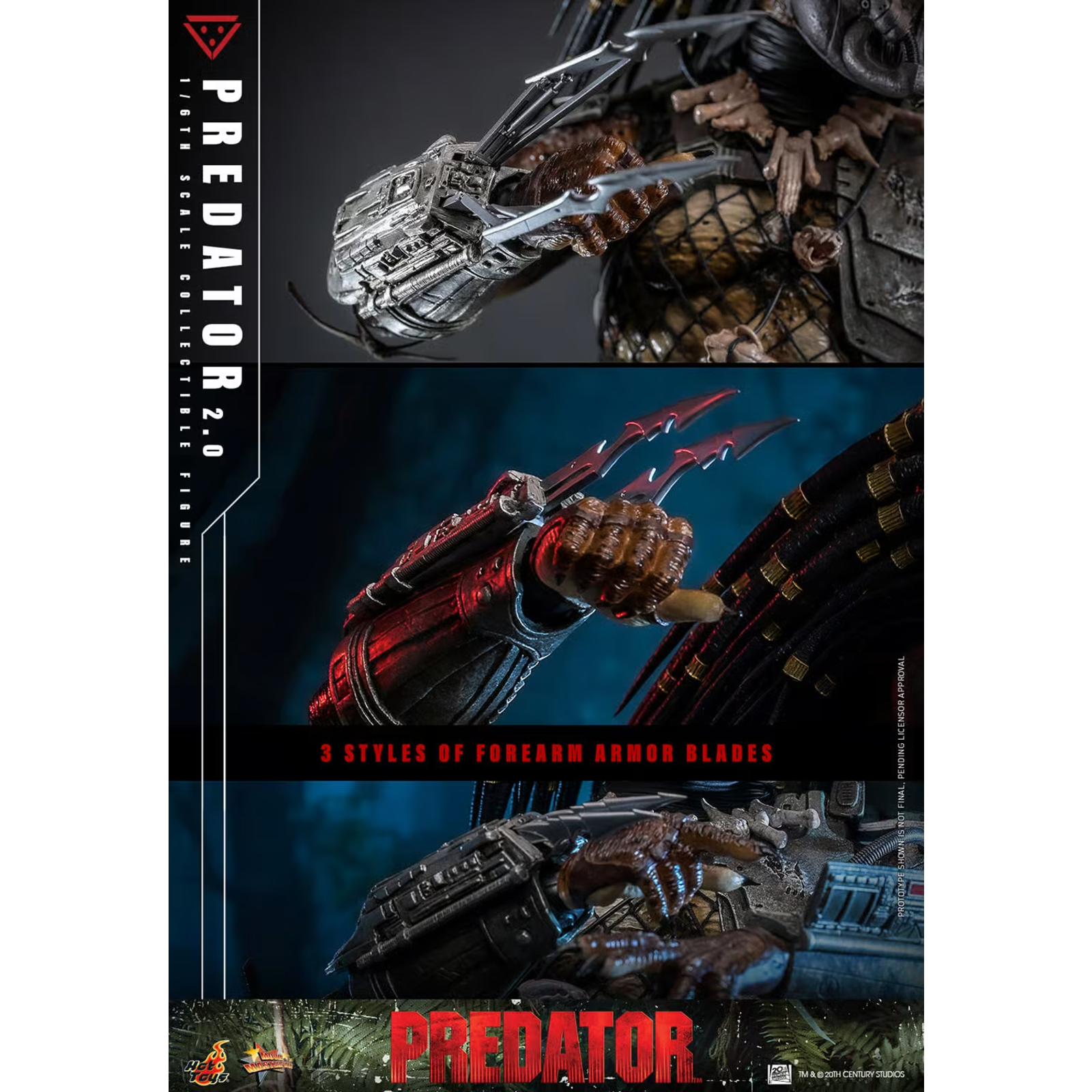 Hot Toys 1/6 Predator 2.0 Deluxe Version - Predator | Zavvi UK