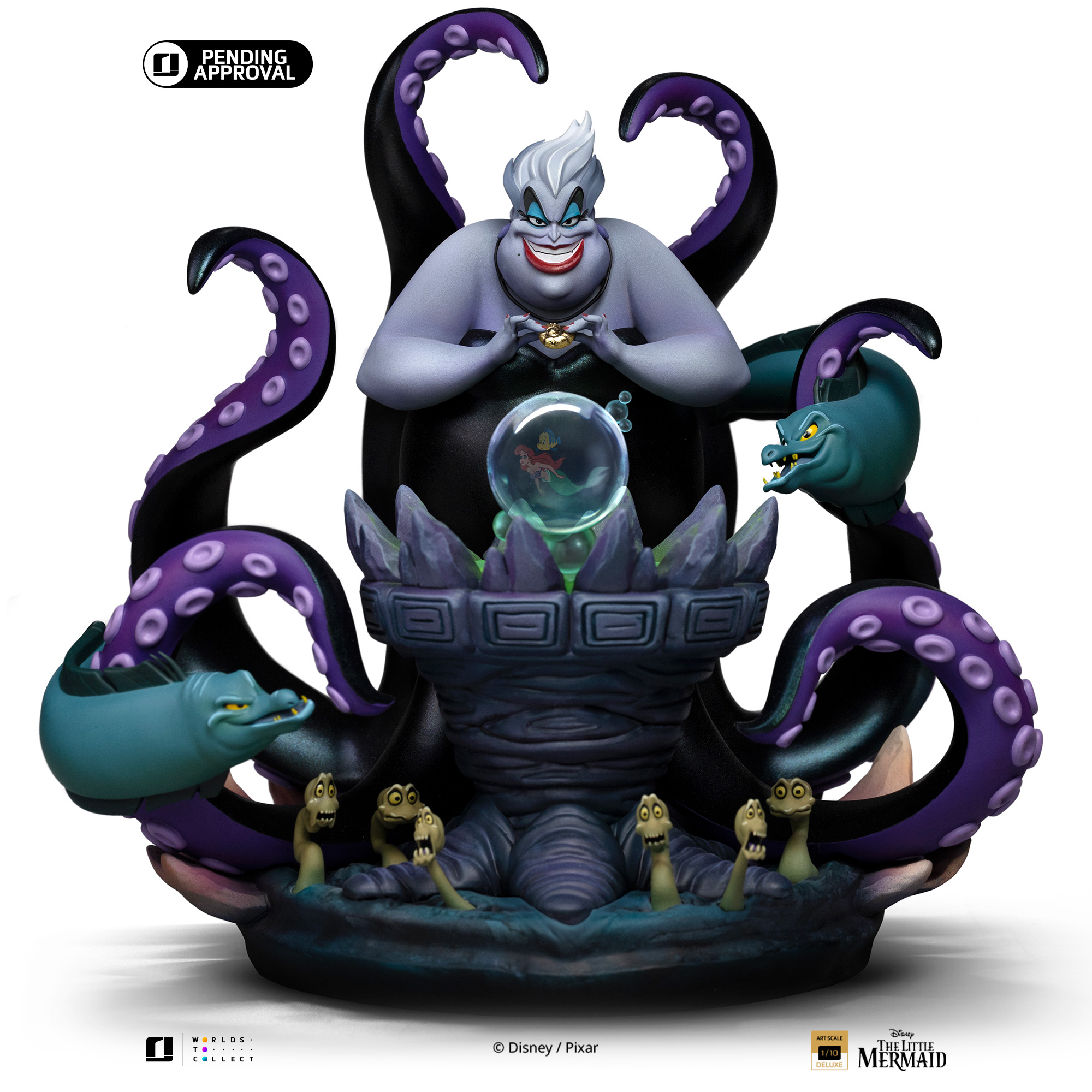 Iron Studios Disney's Villains Ursula Deluxe Art Scale 1/10 Statue