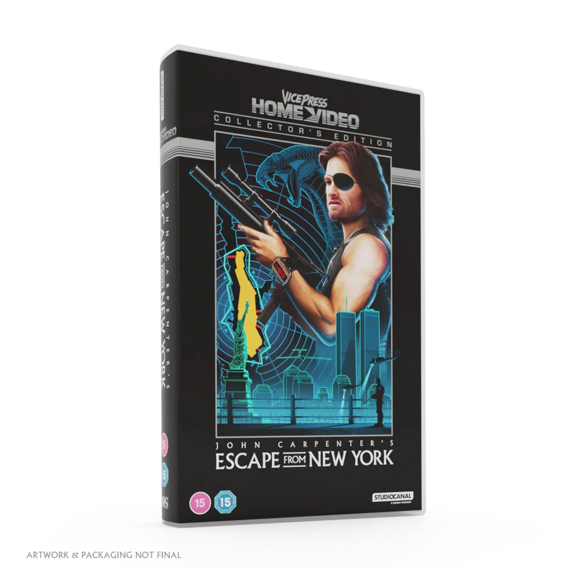 Escape From New York Limited Slipcase Edition VHS (Limited to 1000