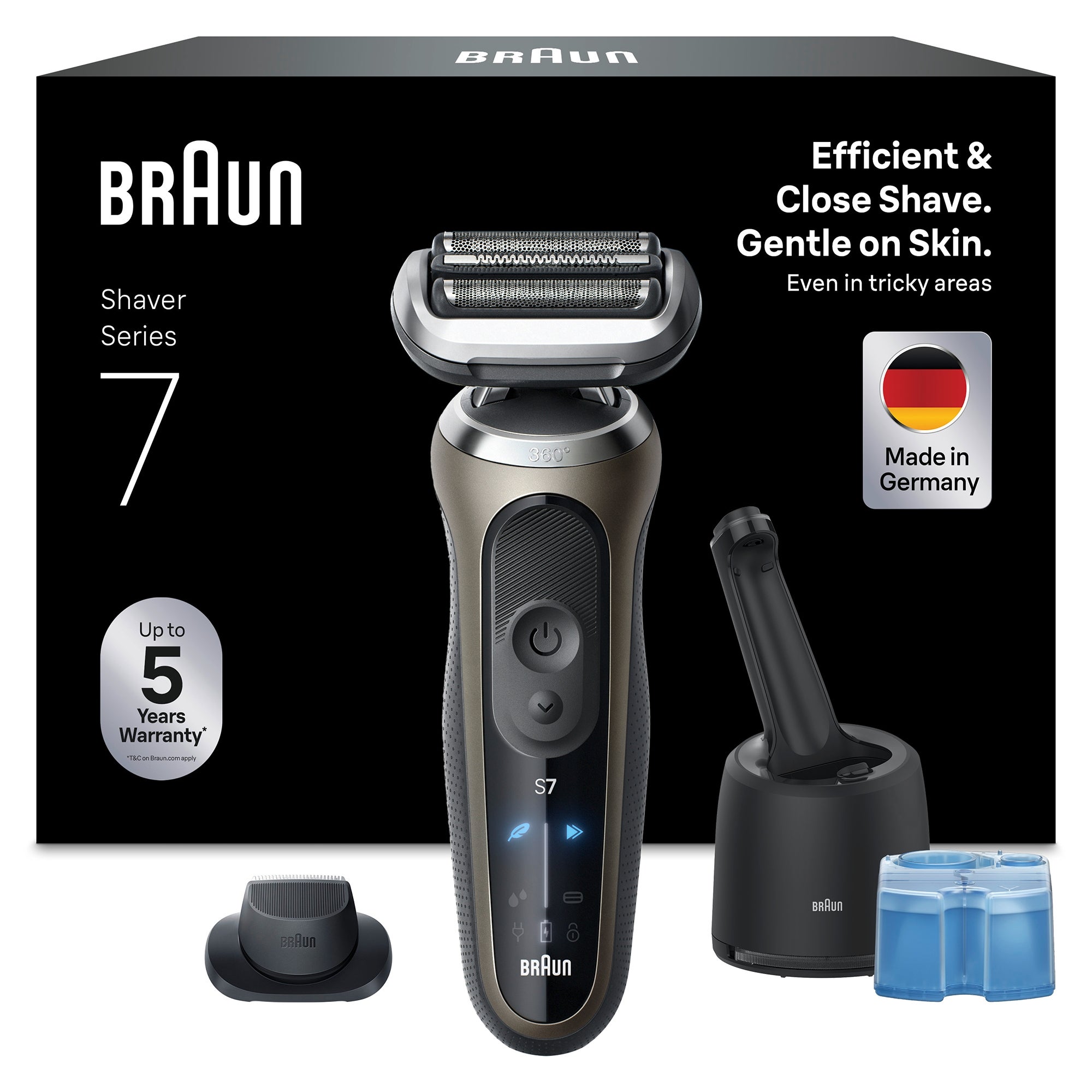 【hikaru 0617】BRAUN Series7 70-s7201cc Series 7 Electric Shaver for Wet & Dry Shaving | Official Braun Store