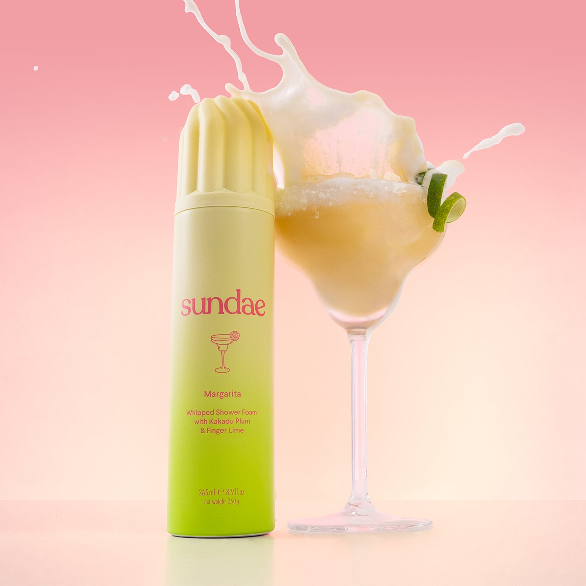 Sundae Margarita Shower Foam 265ml | Cult Beauty